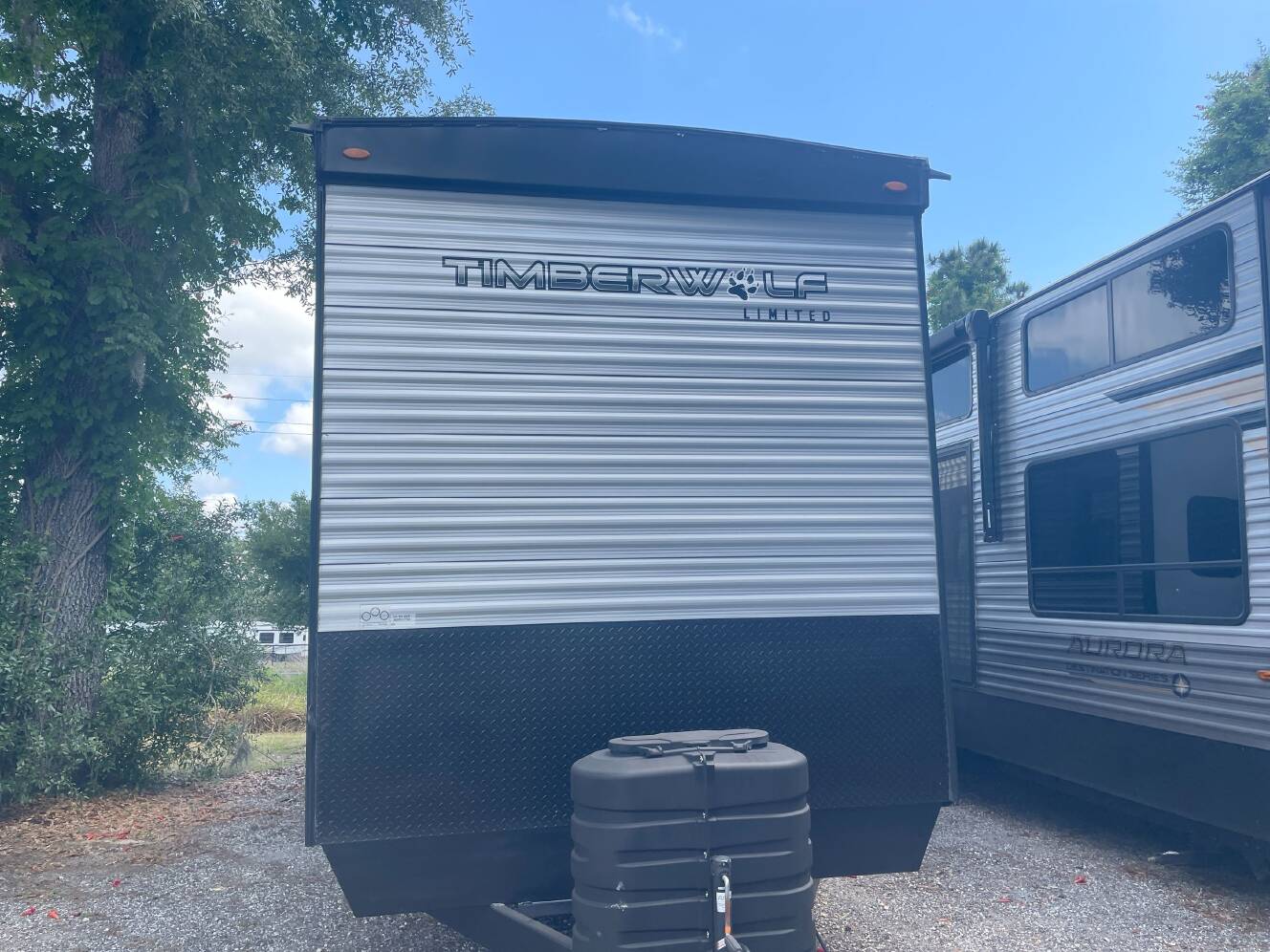 A photo of this 2023 Forest River TIMBERWOLF 36FBOP