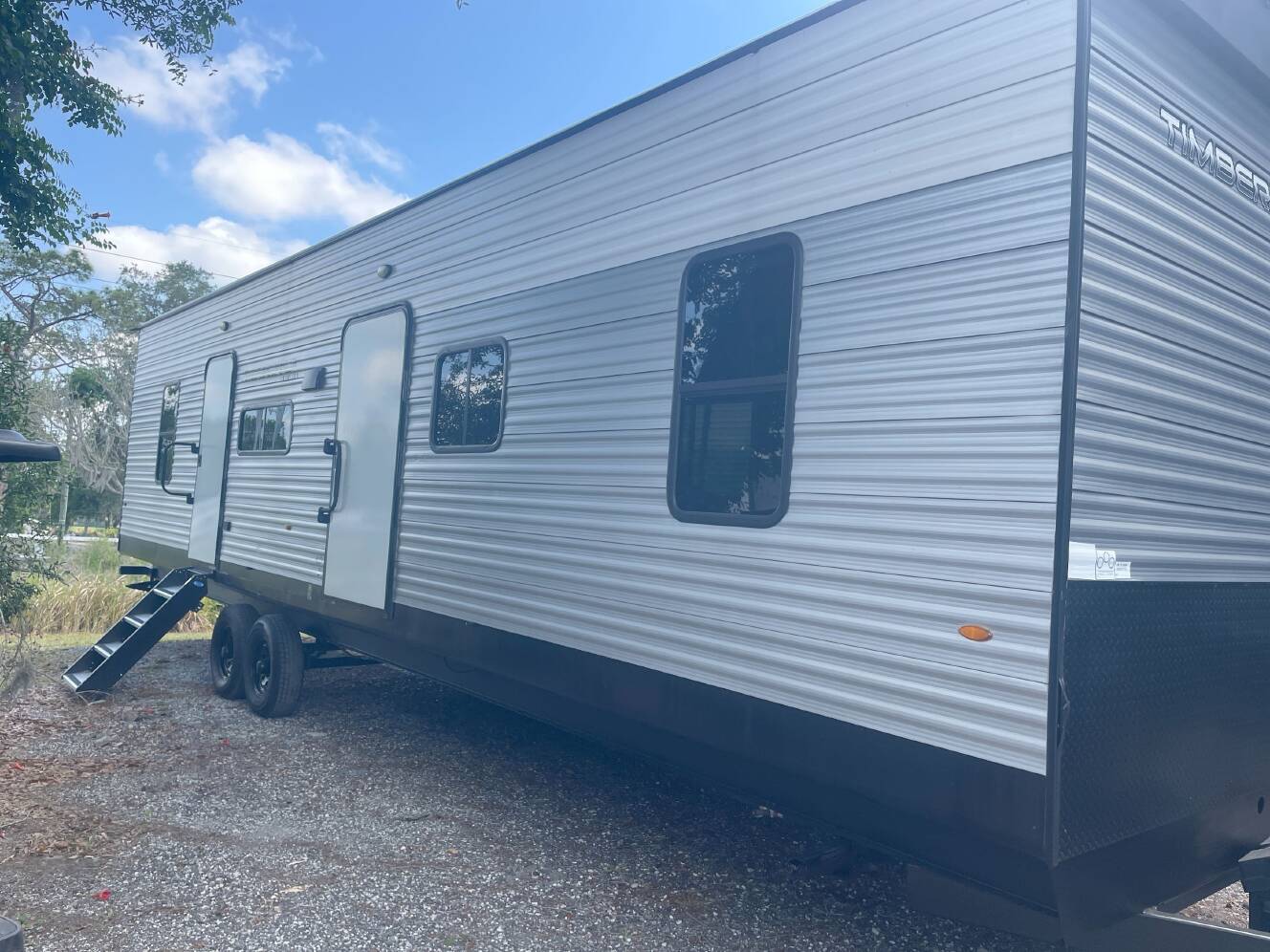 A photo of this 2023 Forest River TIMBERWOLF 36FBOP
