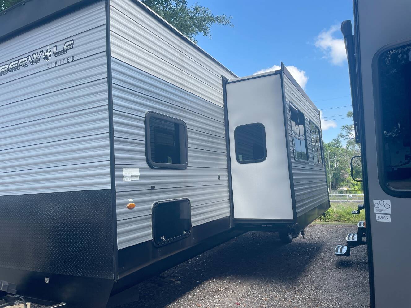 A photo of this 2023 Forest River TIMBERWOLF 36FBOP