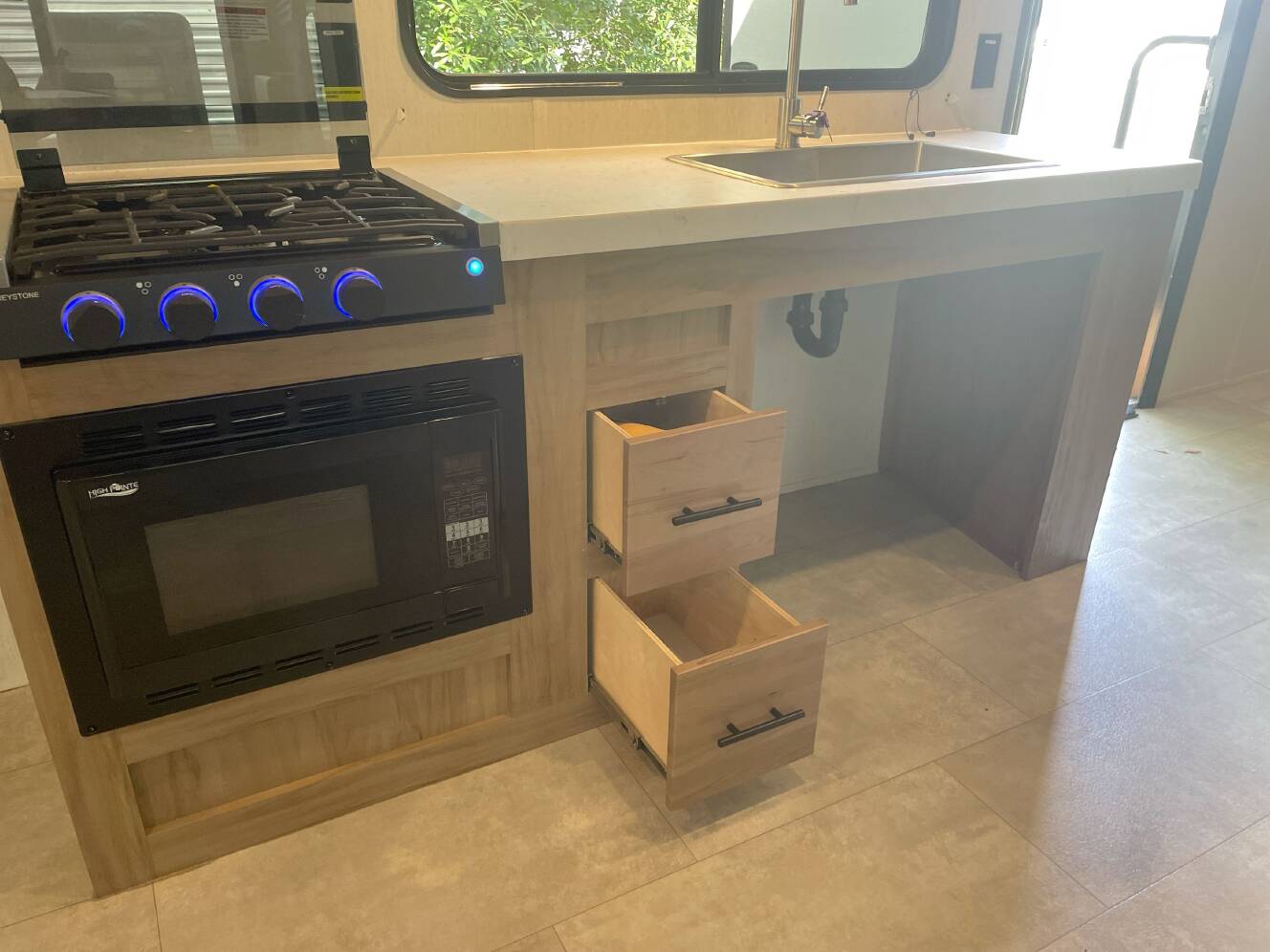 A photo of this 2023 Forest River TIMBERWOLF 36FBOP