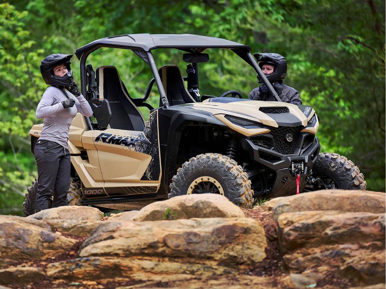A photo of this 2023 Yamaha Wolverine RMAX2 1000 XT-R