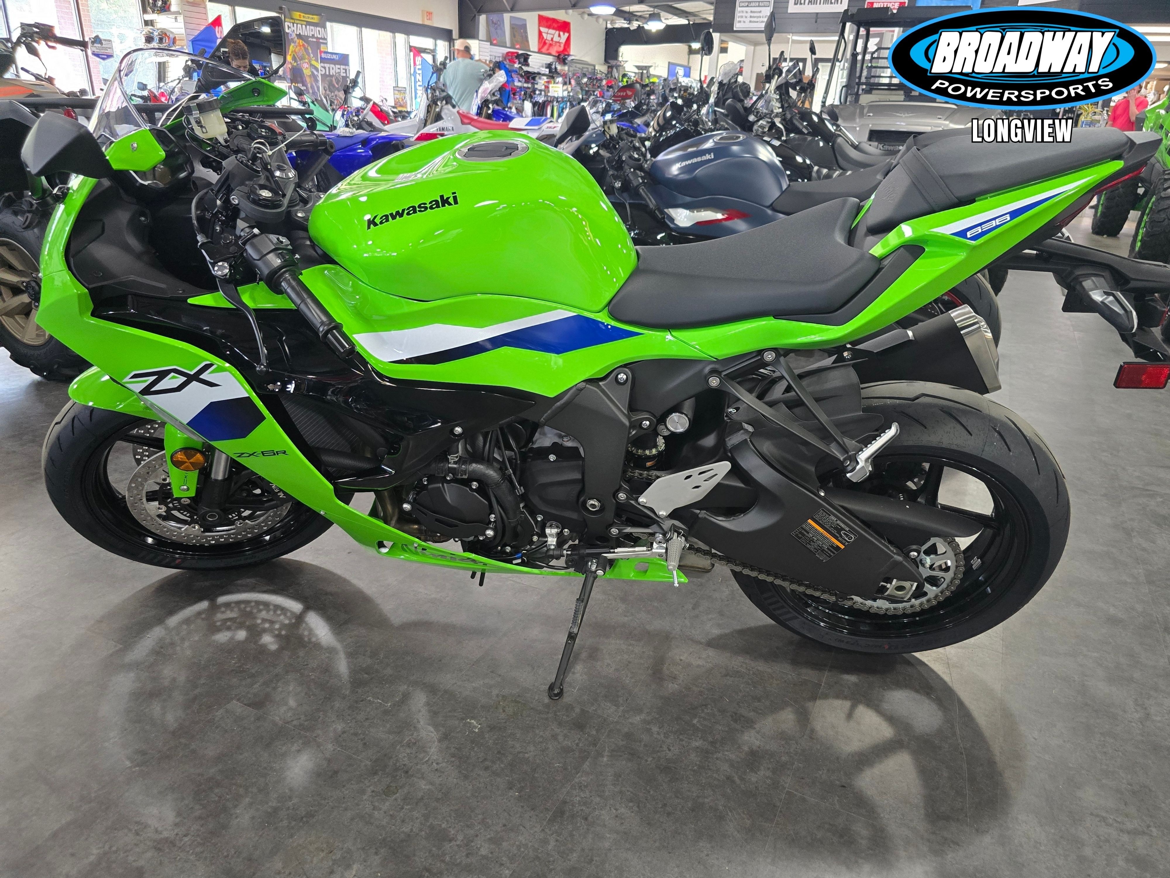 2027 Kawasaki Ninja® ZX™-6R ABS ABS in Longview, TX