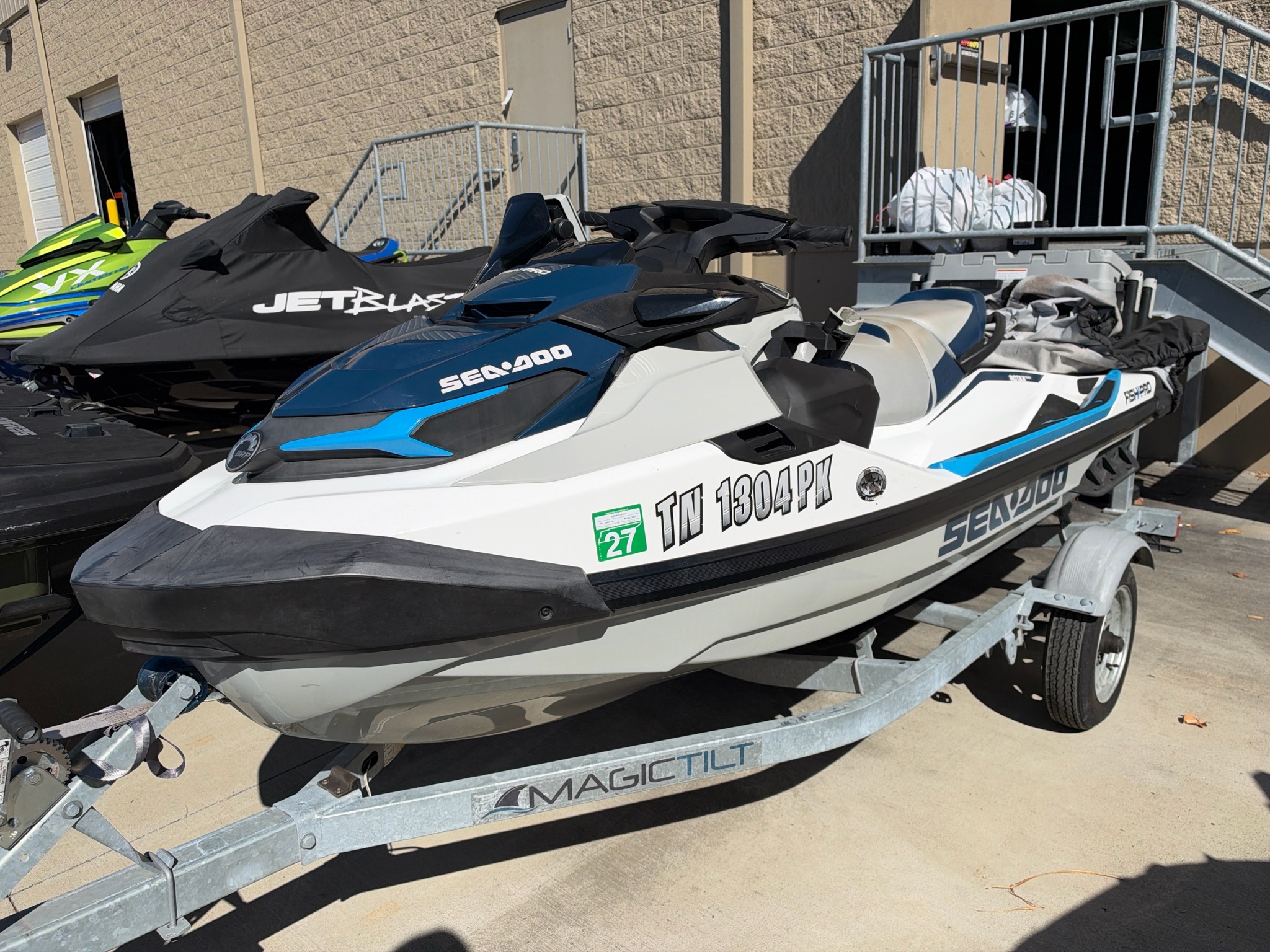 2021 Sea-Doo Fish Pro 170 + Sound System Three Seater jet ski