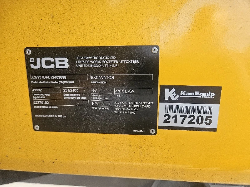2026 JCB 370X