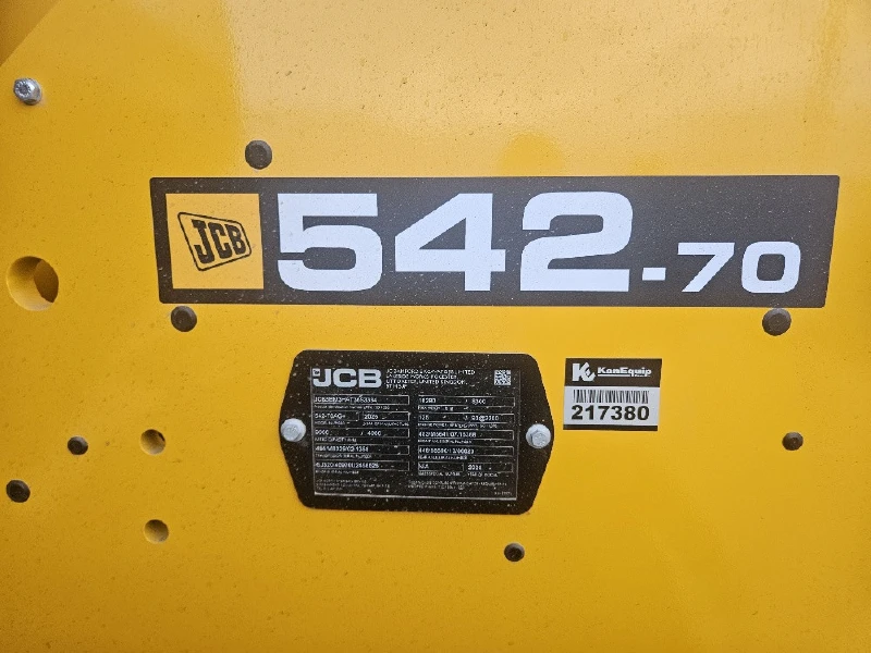 2026 JCB 542-70 Agri
