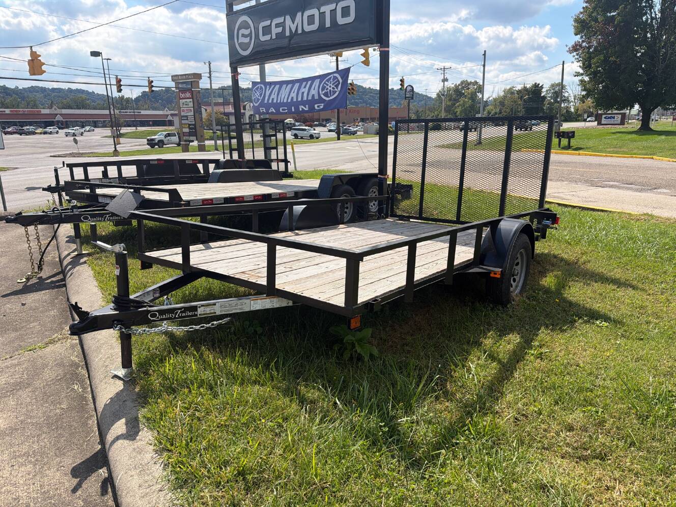 A photo of this 2026 Quality Trailers 12' x 6.5' Economy Single Axle Utility Trailer