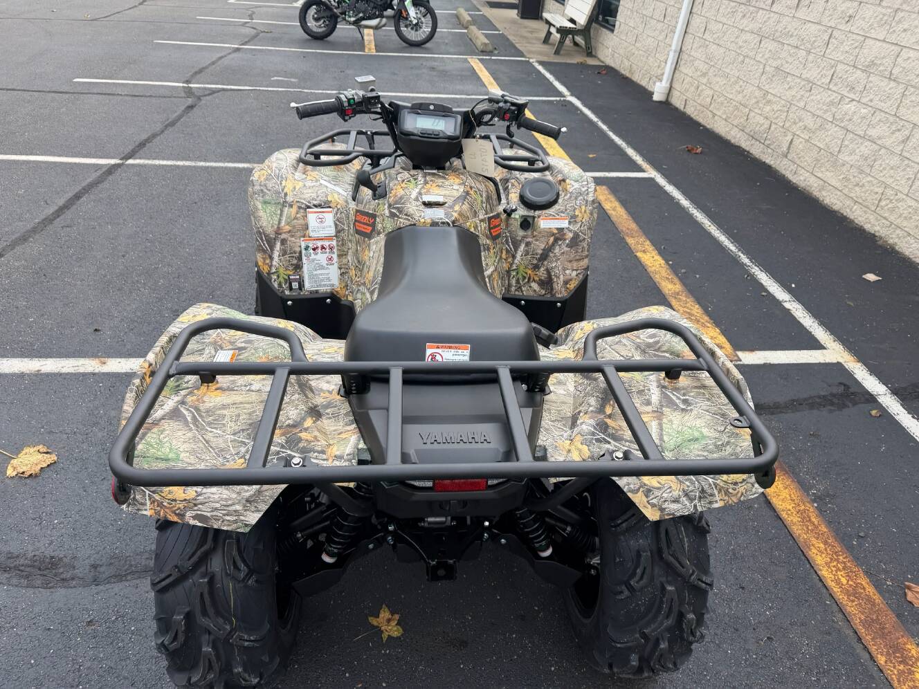 A photo of this 2027 Yamaha Grizzly EPS Camo