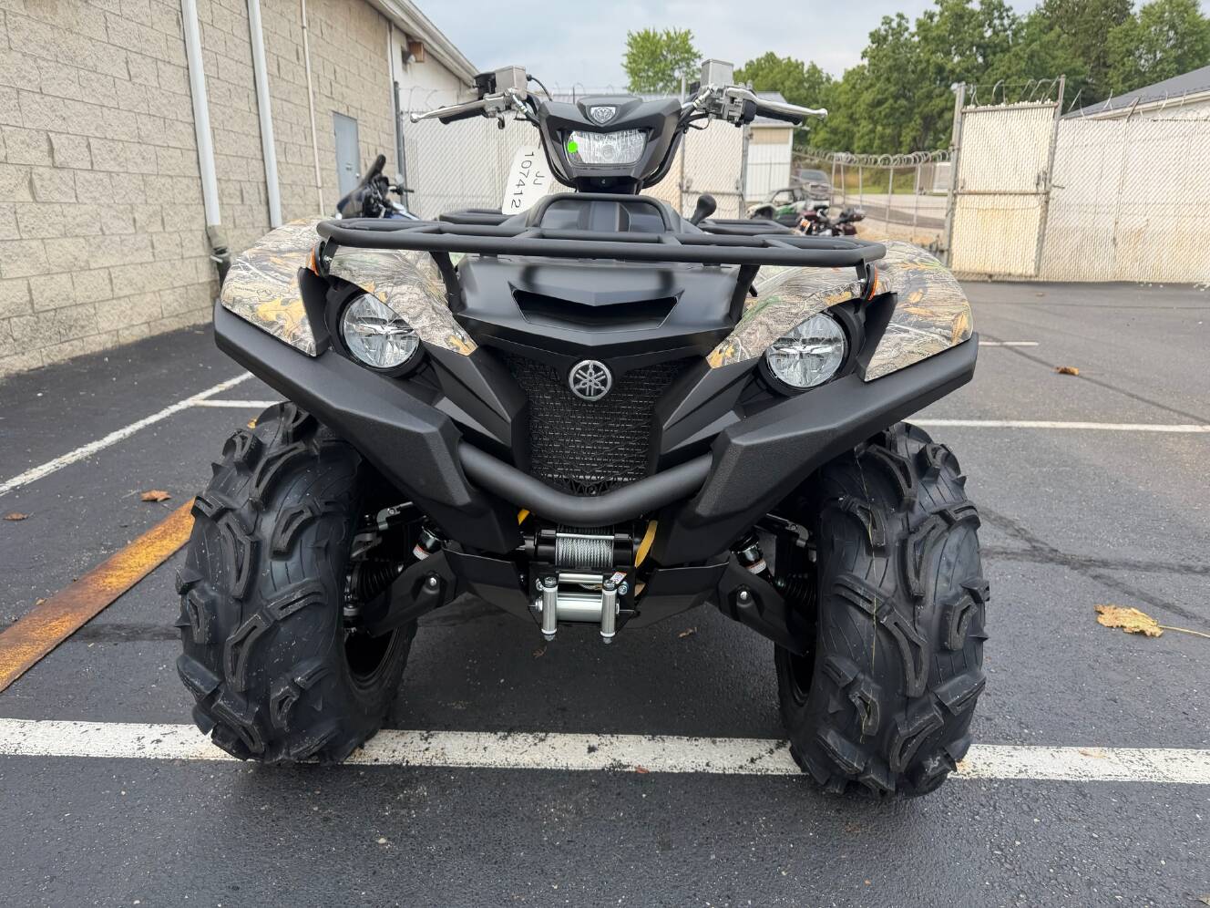 A photo of this 2027 Yamaha Grizzly EPS Camo