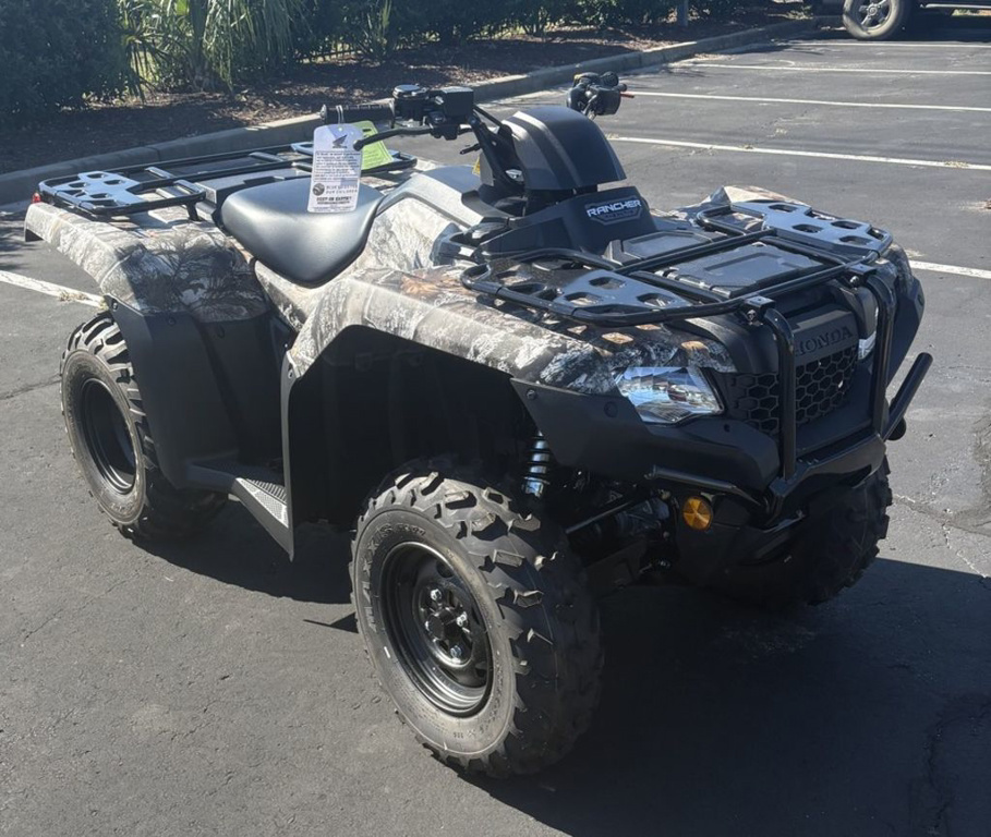 2027 Honda  FourTrax Rancher 4X4 TrueTimber Atera Camo in myrtle beach SC