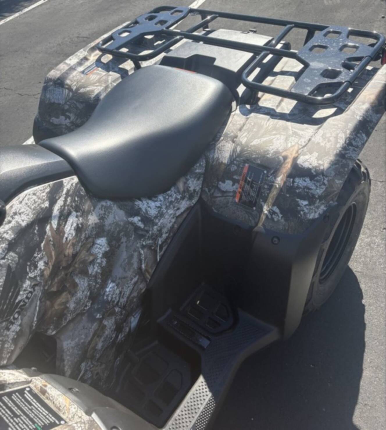 A photo of this 2027 Honda  FourTrax Rancher 4X4 TrueTimber Atera Camo