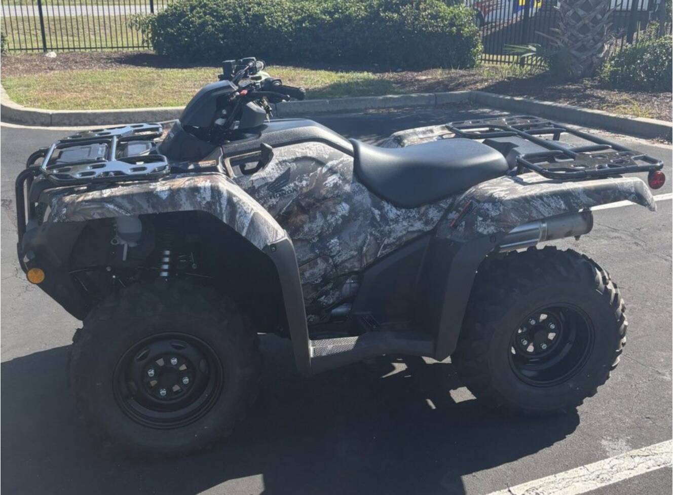 A photo of this 2027 Honda  FourTrax Rancher 4X4 TrueTimber Atera Camo