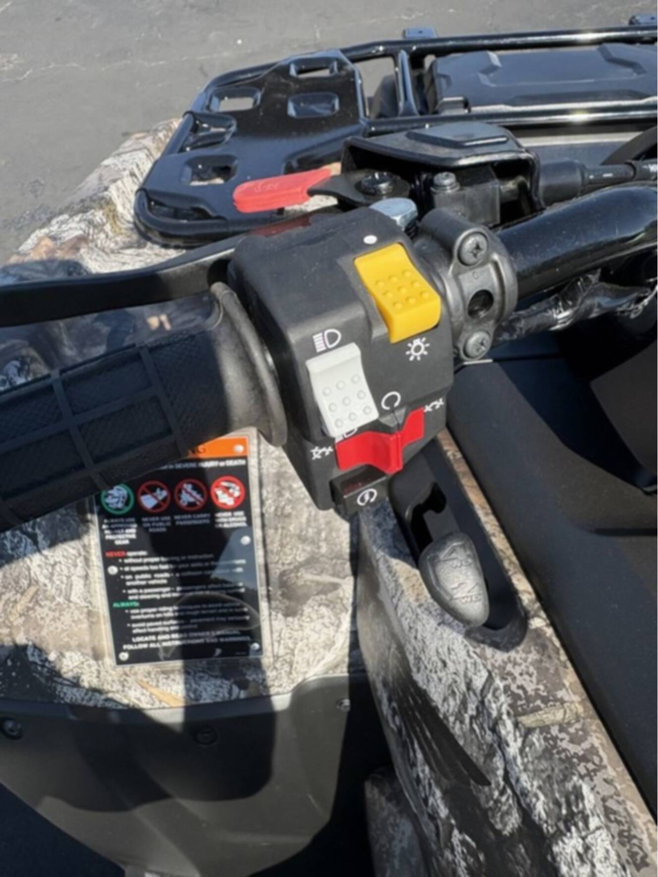 A photo of this 2027 Honda  FourTrax Rancher 4X4 TrueTimber Atera Camo