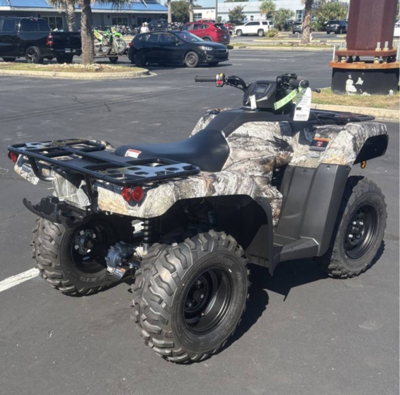 A photo of this 2027 Honda  FourTrax Rancher 4X4 TrueTimber Atera Camo