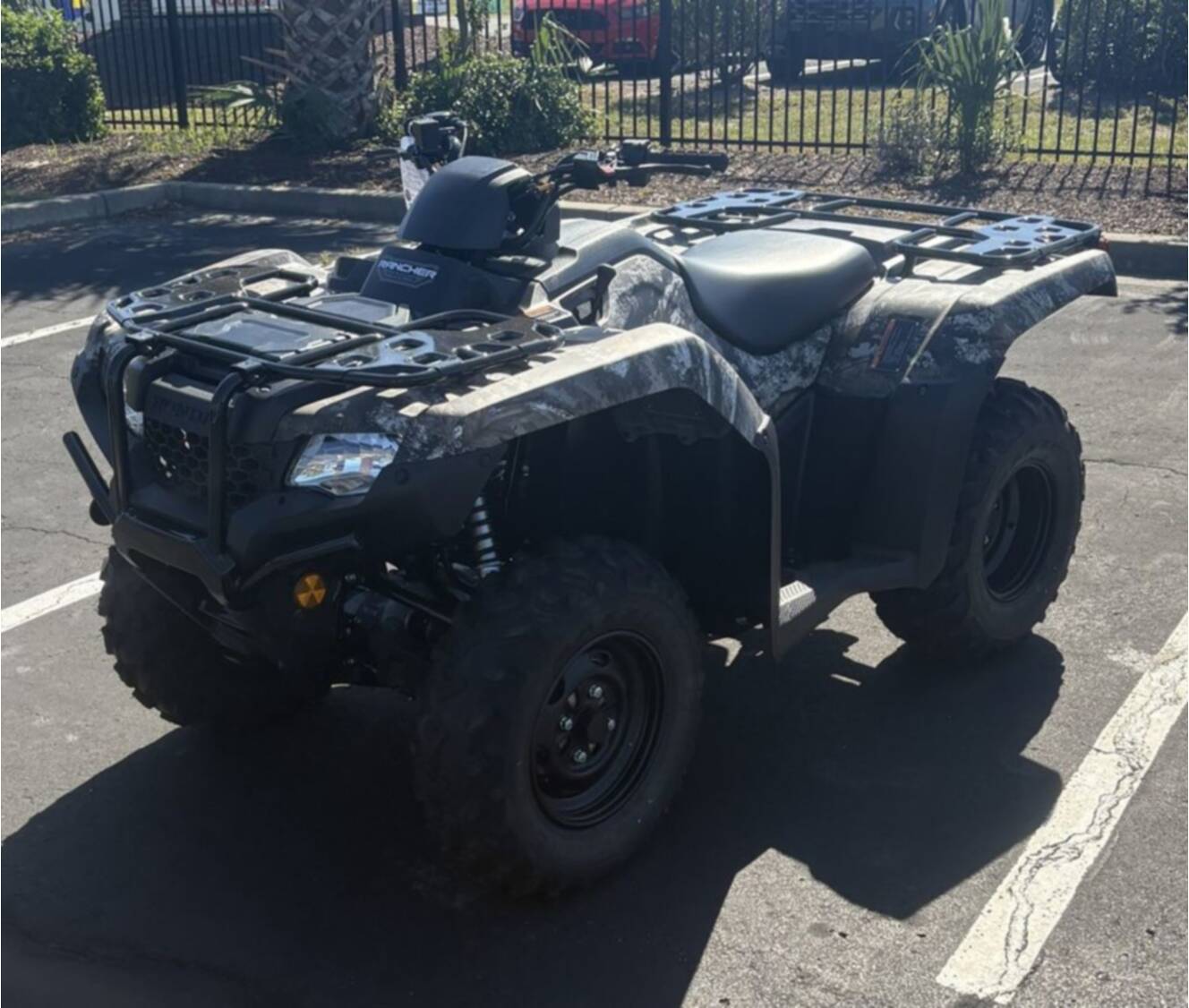 A photo of this 2027 Honda  FourTrax Rancher 4X4 TrueTimber Atera Camo