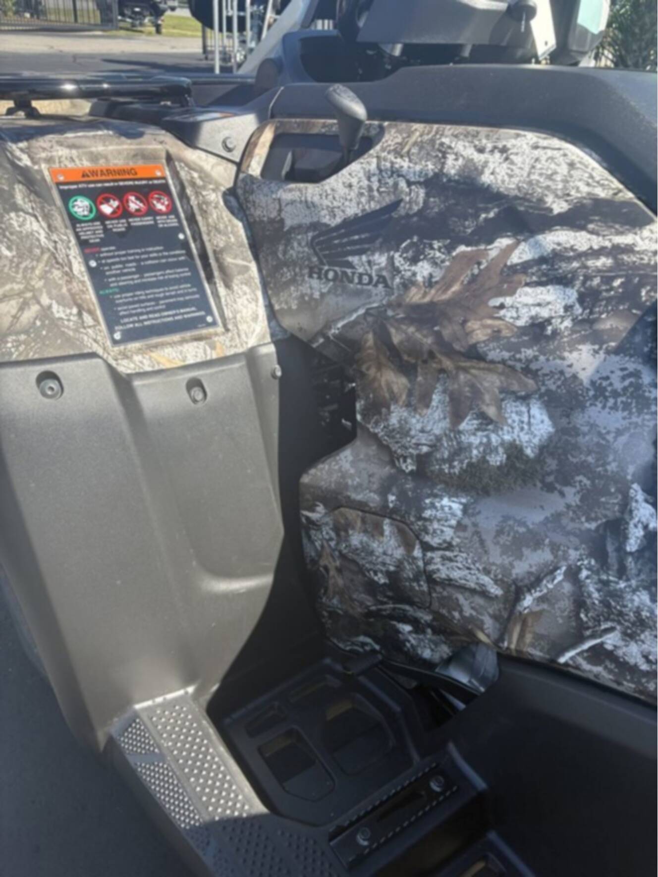 A photo of this 2027 Honda  FourTrax Rancher 4X4 TrueTimber Atera Camo
