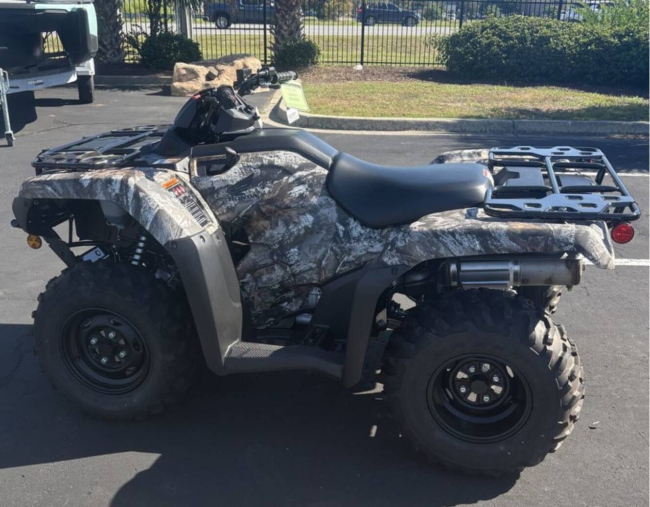 A photo of this 2027 Honda  FourTrax Rancher 4X4 TrueTimber Atera Camo
