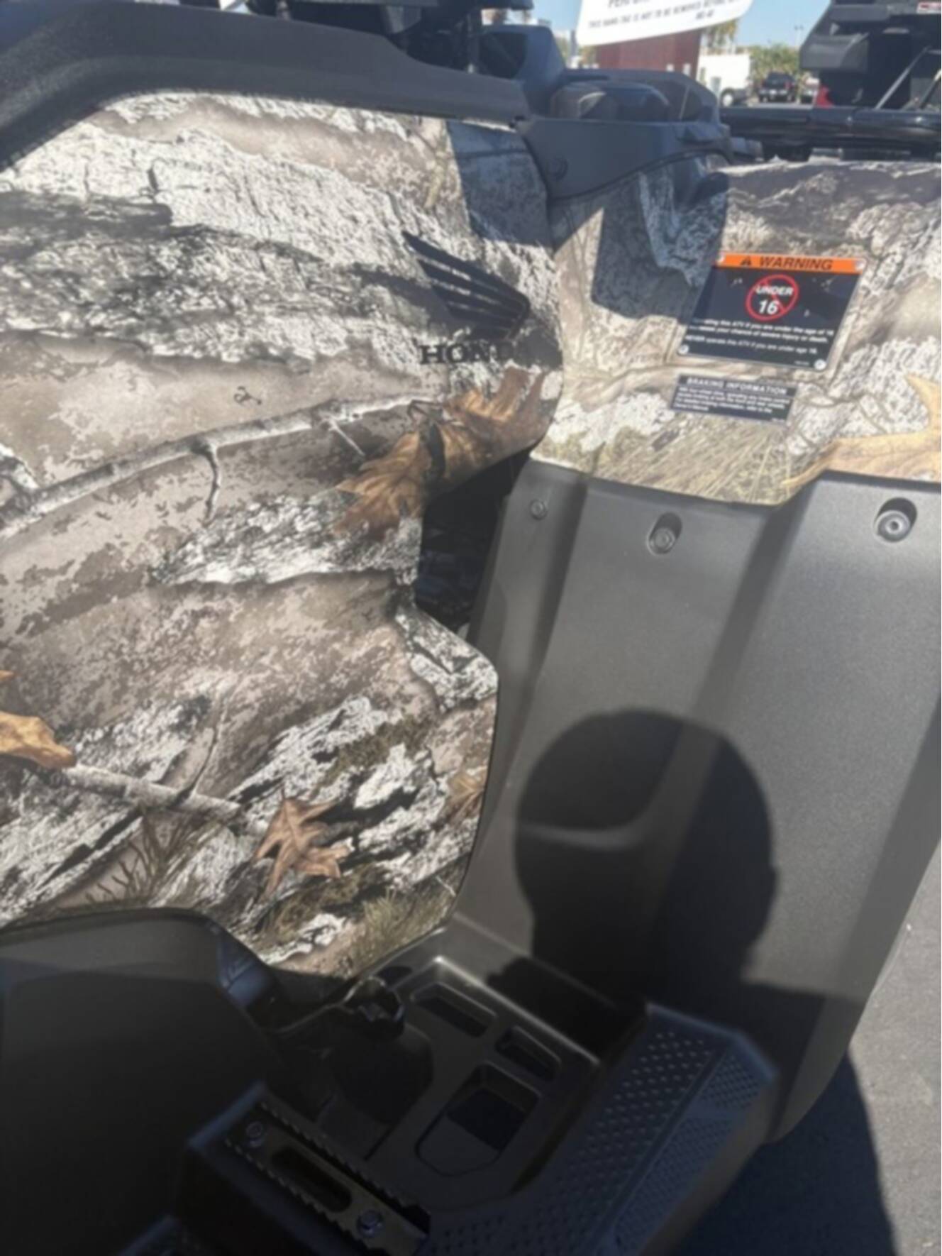A photo of this 2027 Honda  FourTrax Rancher 4X4 TrueTimber Atera Camo