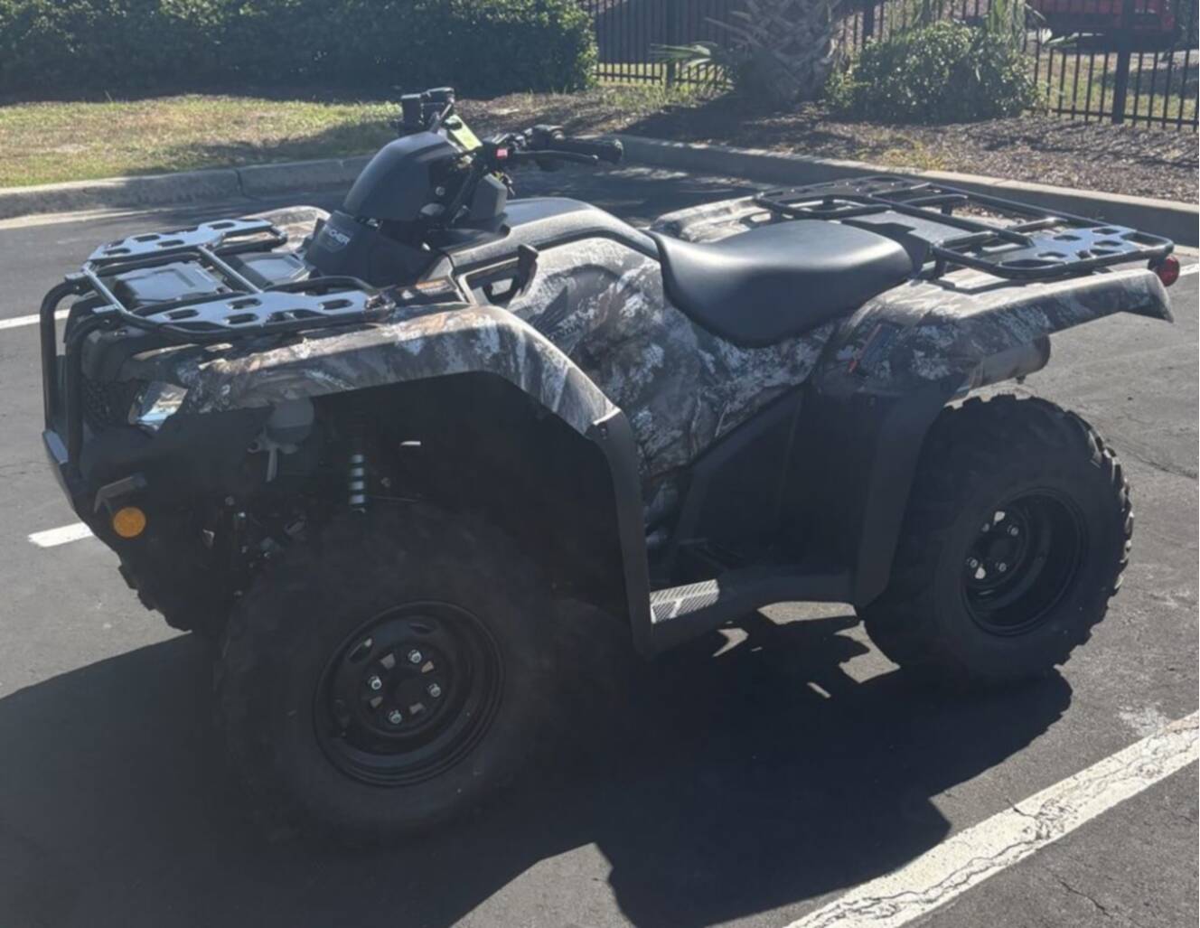 A photo of this 2027 Honda  FourTrax Rancher 4X4 TrueTimber Atera Camo