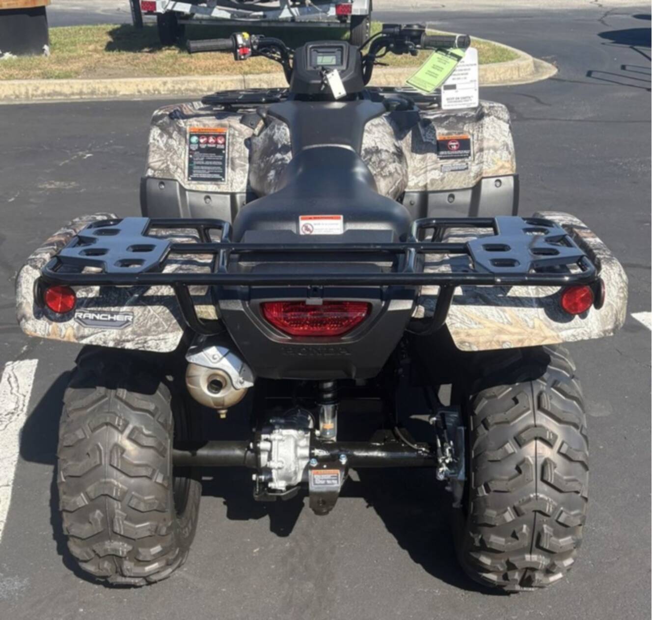 A photo of this 2027 Honda  FourTrax Rancher 4X4 TrueTimber Atera Camo