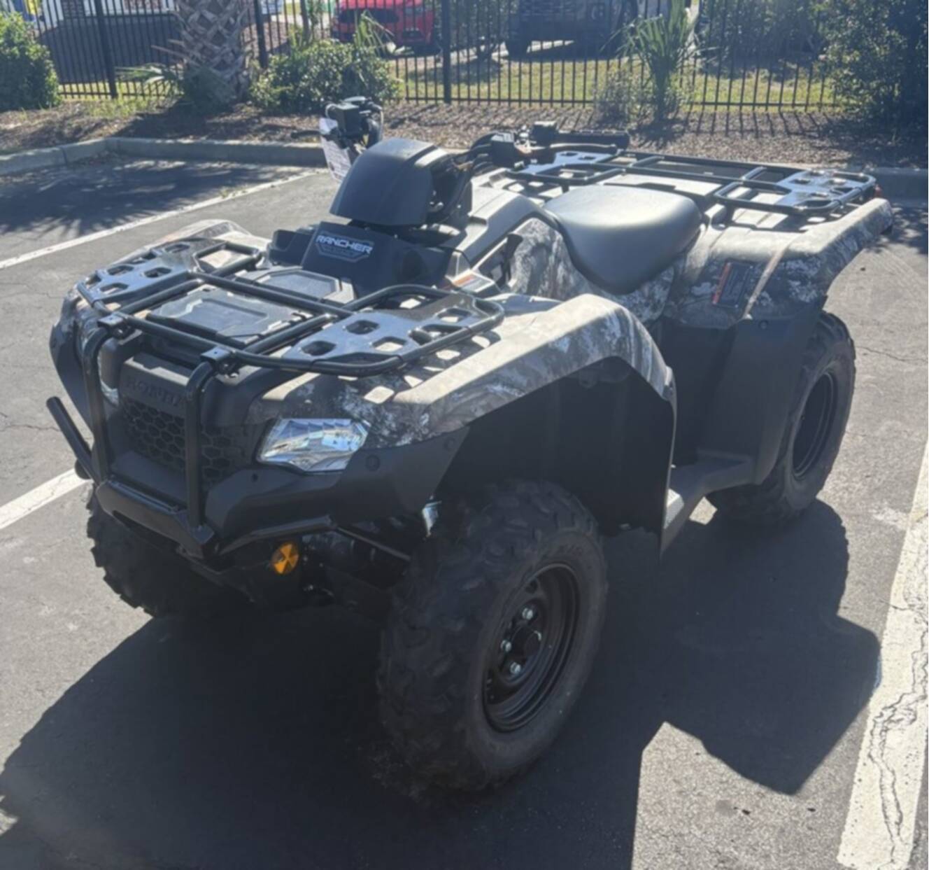 A photo of this 2027 Honda  FourTrax Rancher 4X4 TrueTimber Atera Camo