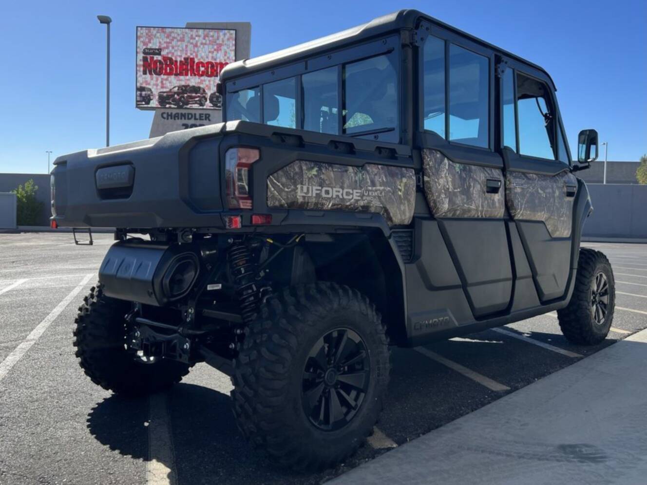A photo of this 2026 CFMOTO UFORCE U10 XL Pro Highland Camo