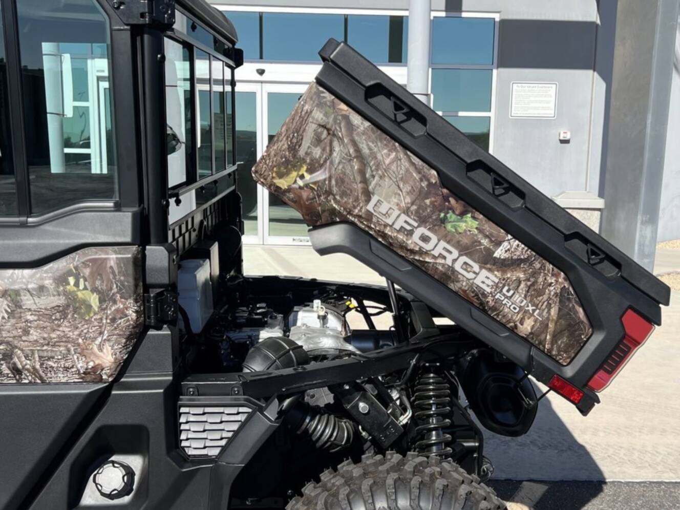 A photo of this 2026 CFMOTO UFORCE U10 XL Pro Highland Camo