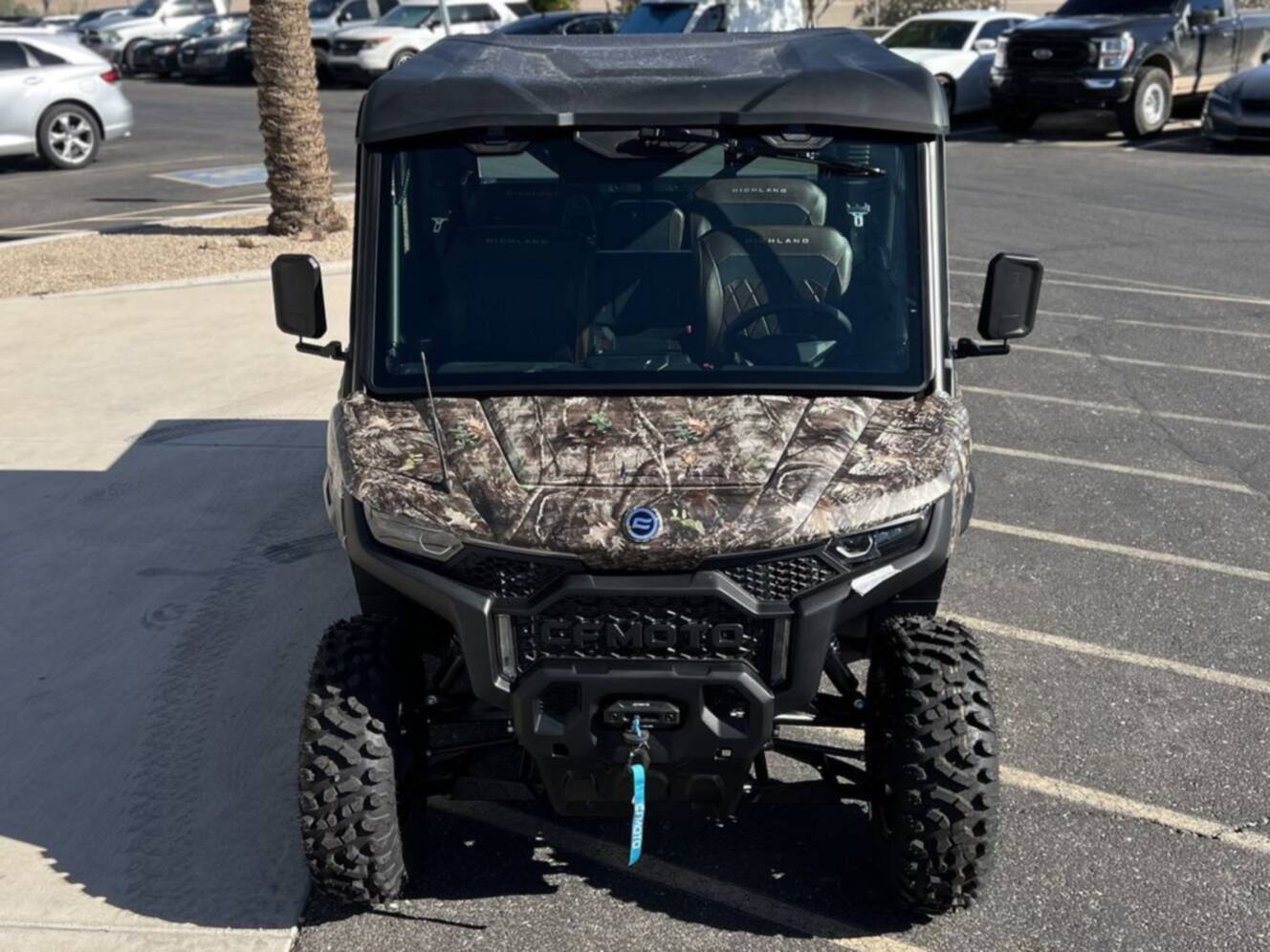 A photo of this 2026 CFMOTO UFORCE U10 XL Pro Highland Camo