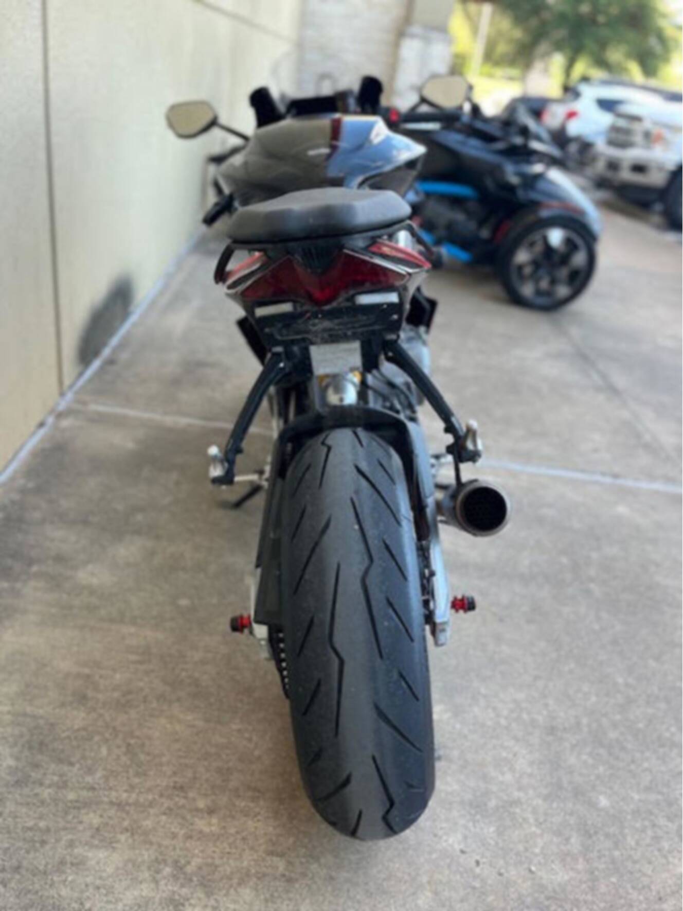 A photo of this 2026 Aprilia RS 660 Factory