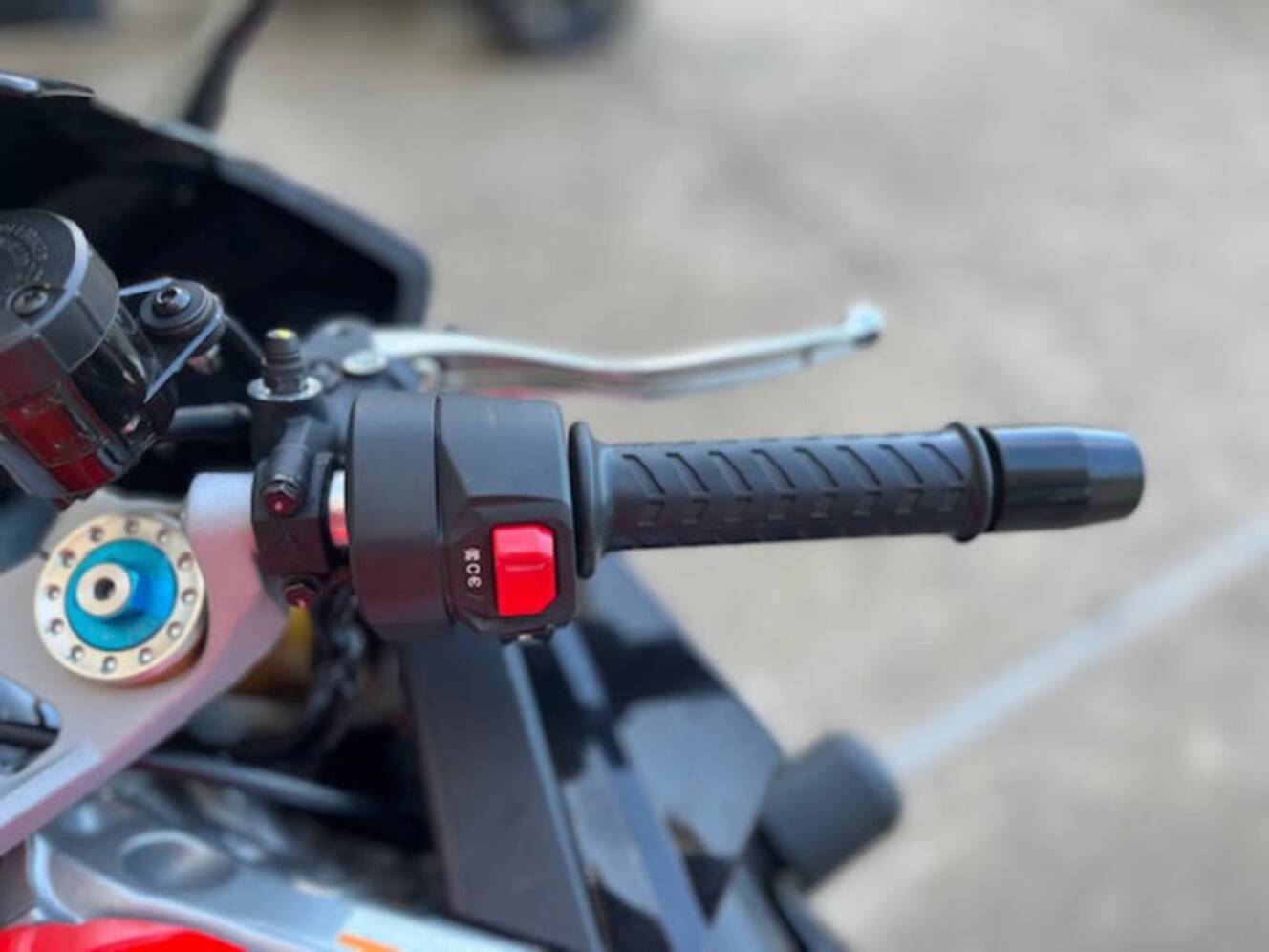 A photo of this 2026 Aprilia RS 660 Factory