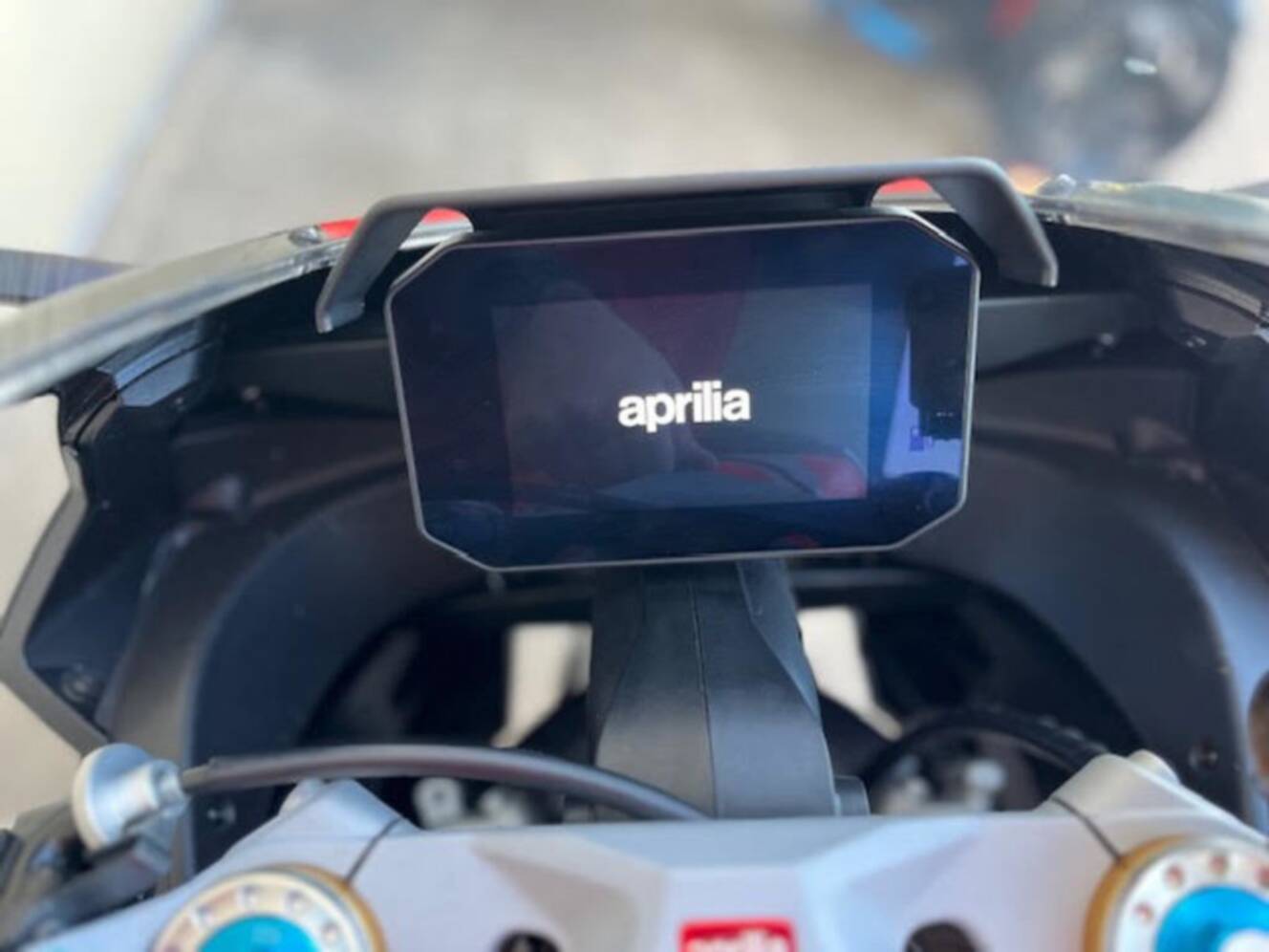 A photo of this 2026 Aprilia RS 660 Factory