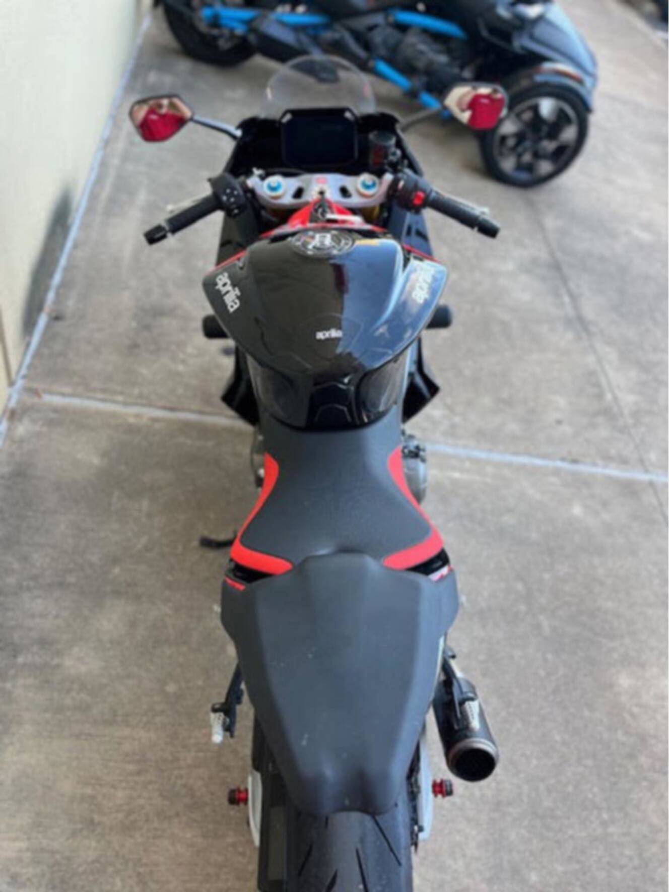 A photo of this 2026 Aprilia RS 660 Factory