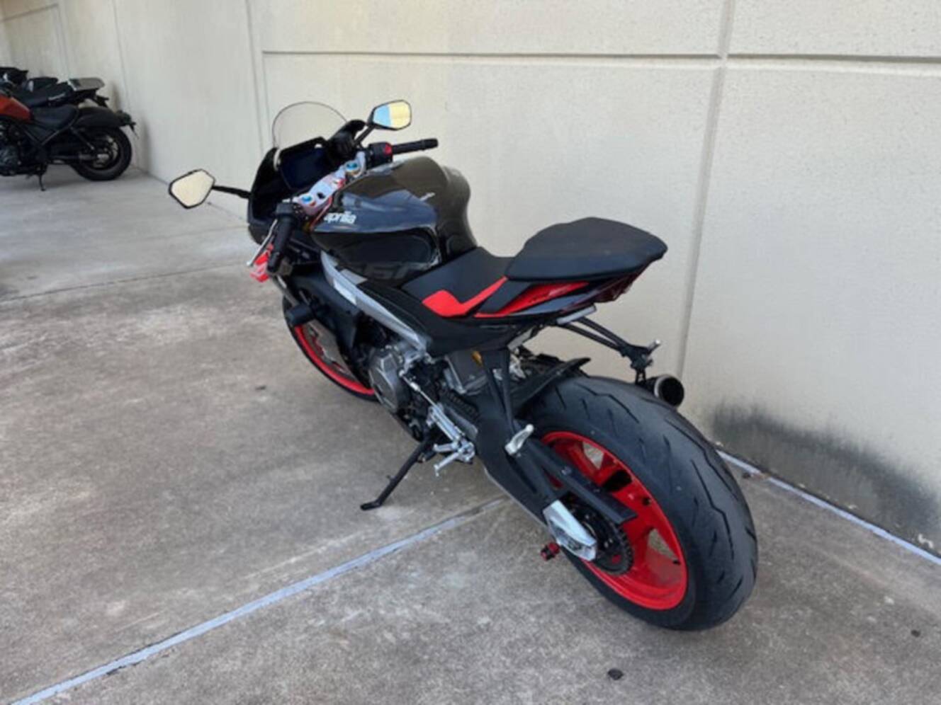 A photo of this 2026 Aprilia RS 660 Factory