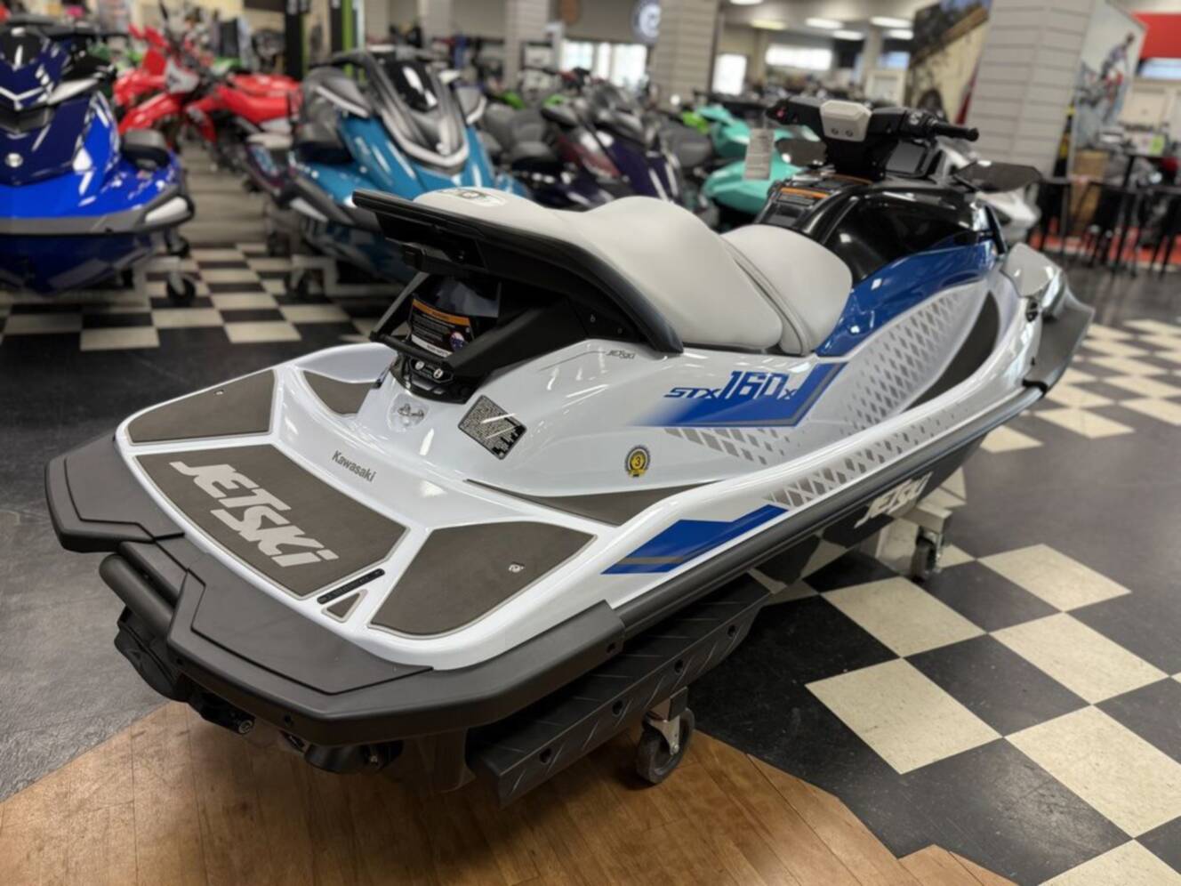 A photo of this 2026 Kawasaki Jet Ski STX 160X