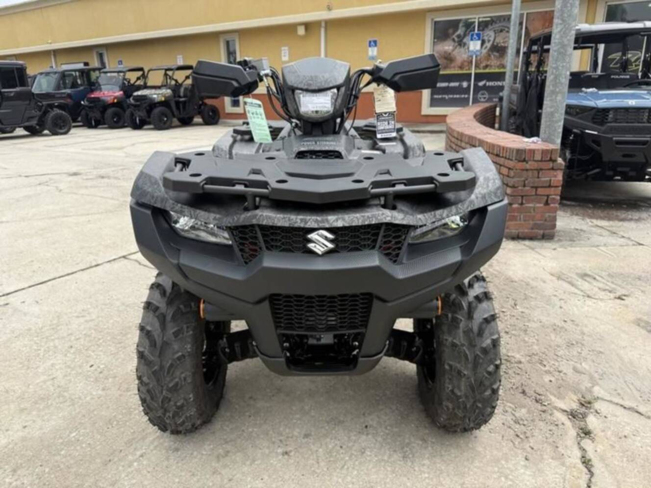A photo of this 2025 Suzuki KingQuad 500 AXi Power Steering SE Camo