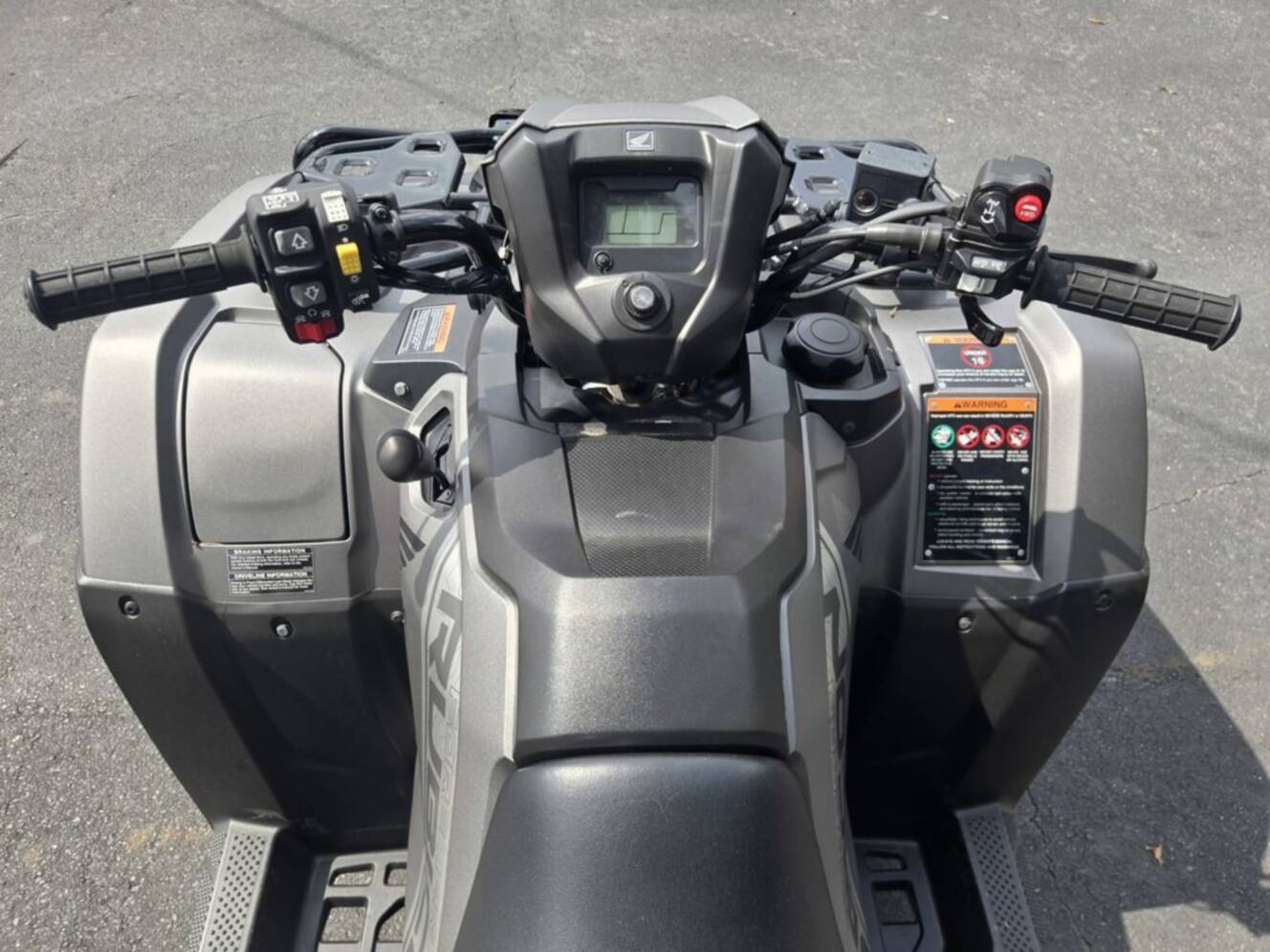 A photo of this 2026 Honda FourTrax Rubicon 700 4X4 Automatic Matte Silver