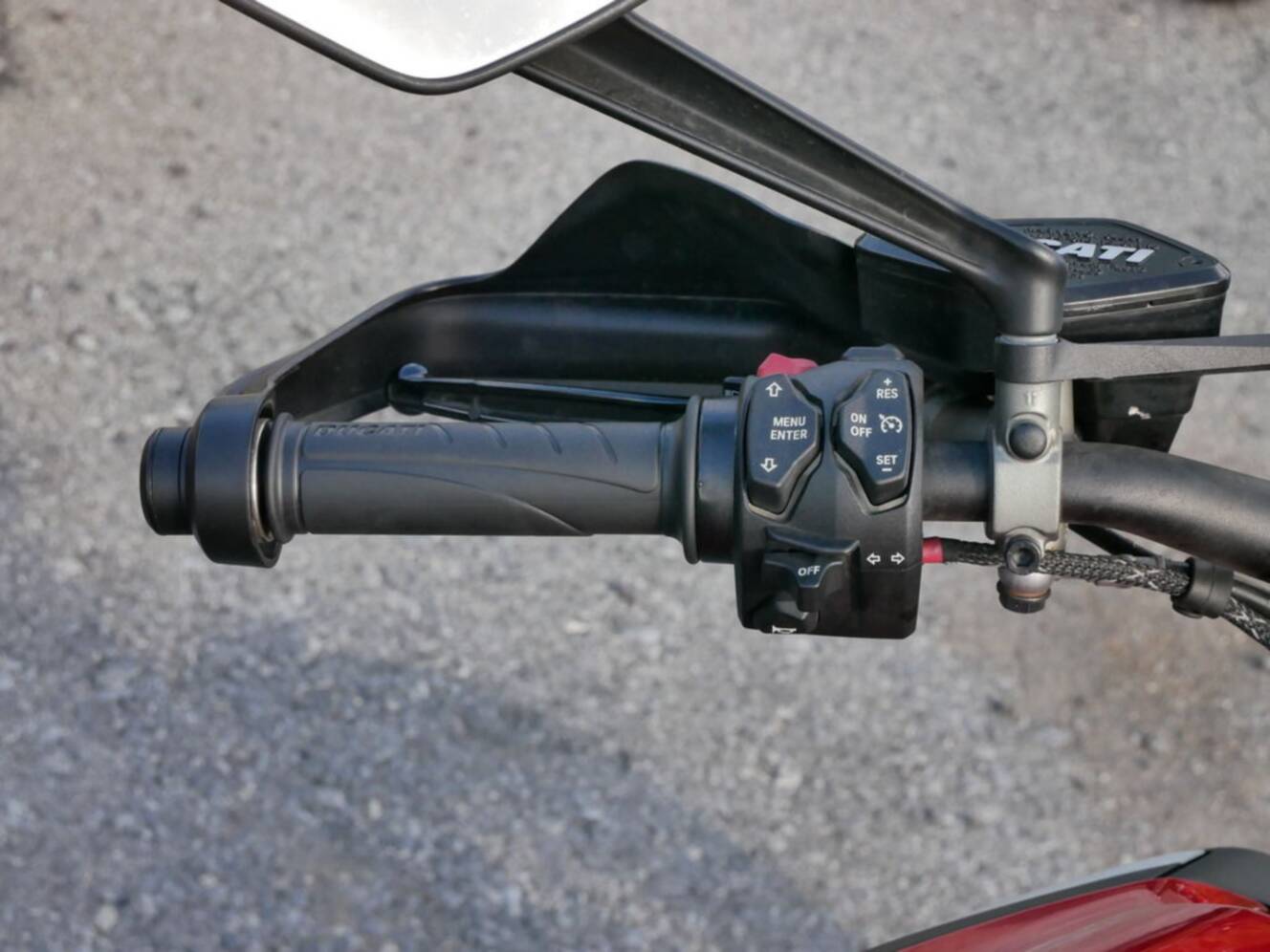 A photo of this 2021 Ducati Diavel 1260 S Ducati Red