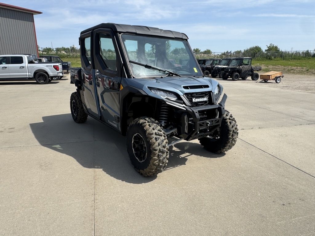 2026 Kawasaki RIDGE Crew HVAC Gray UTV/Utility ATV
