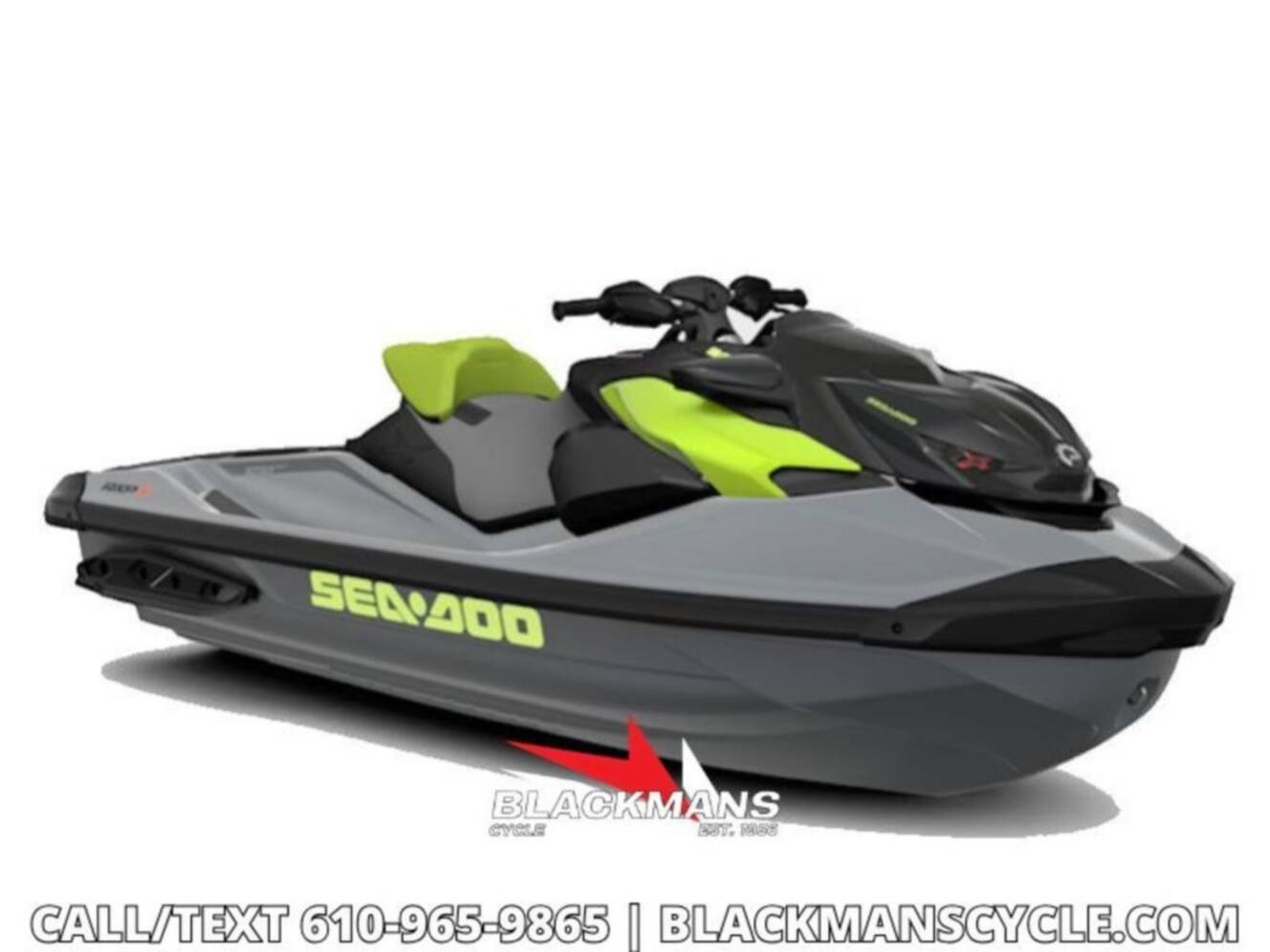 A photo of this 2025 Sea-Doo RXP-X 325 Tech, BRP Premium A, iBR Ice Metal / Manta