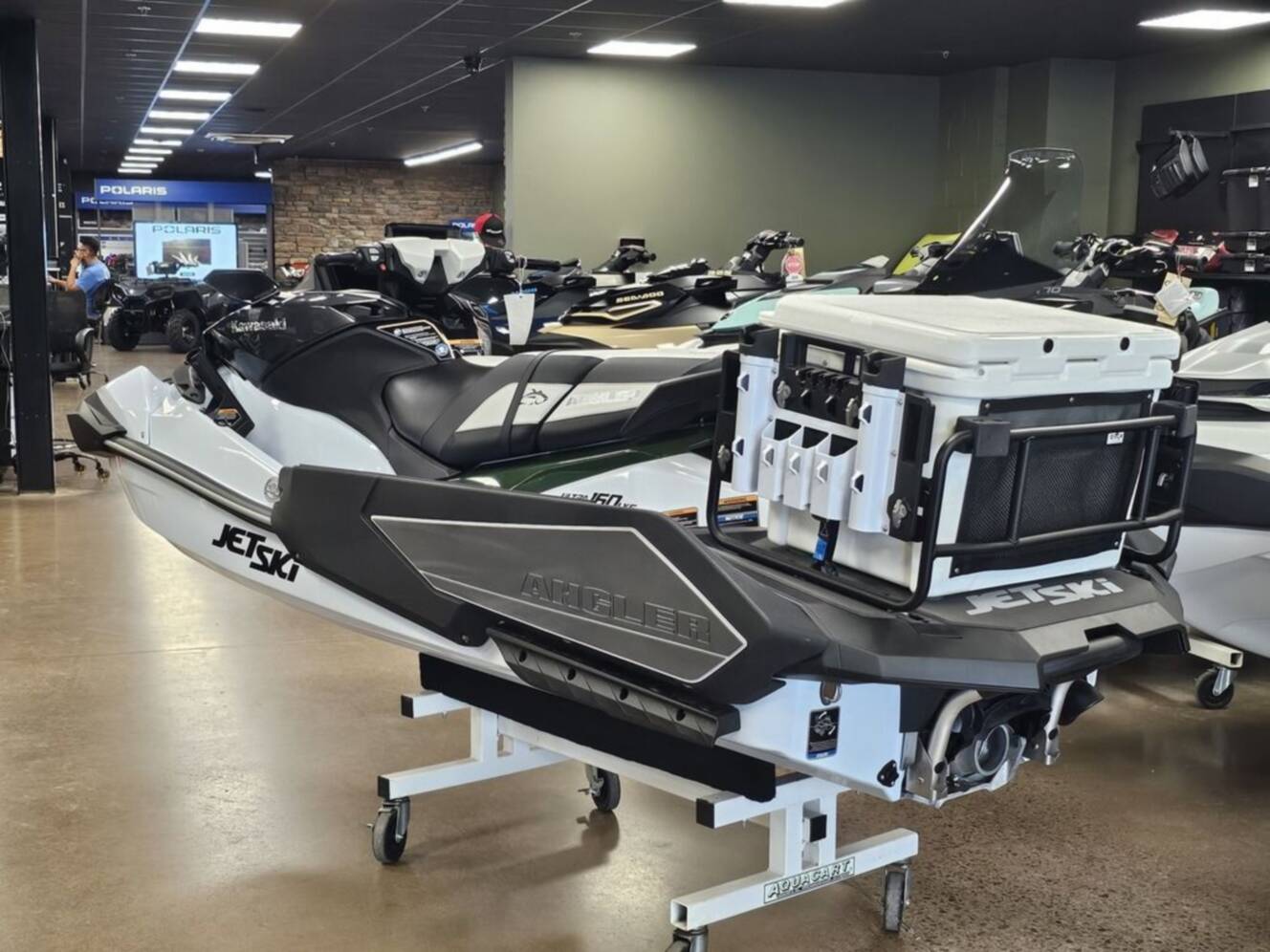 A photo of this 2025 Kawasaki Ultra® 160LX-S Angler