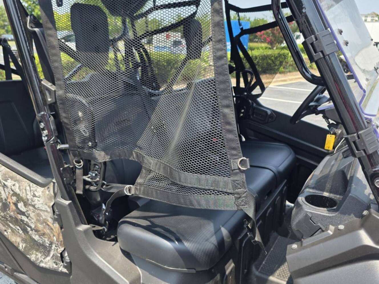 A photo of this 2025 Honda® Pioneer 1000-6 Deluxe Crew TrueTimber Atera Camo