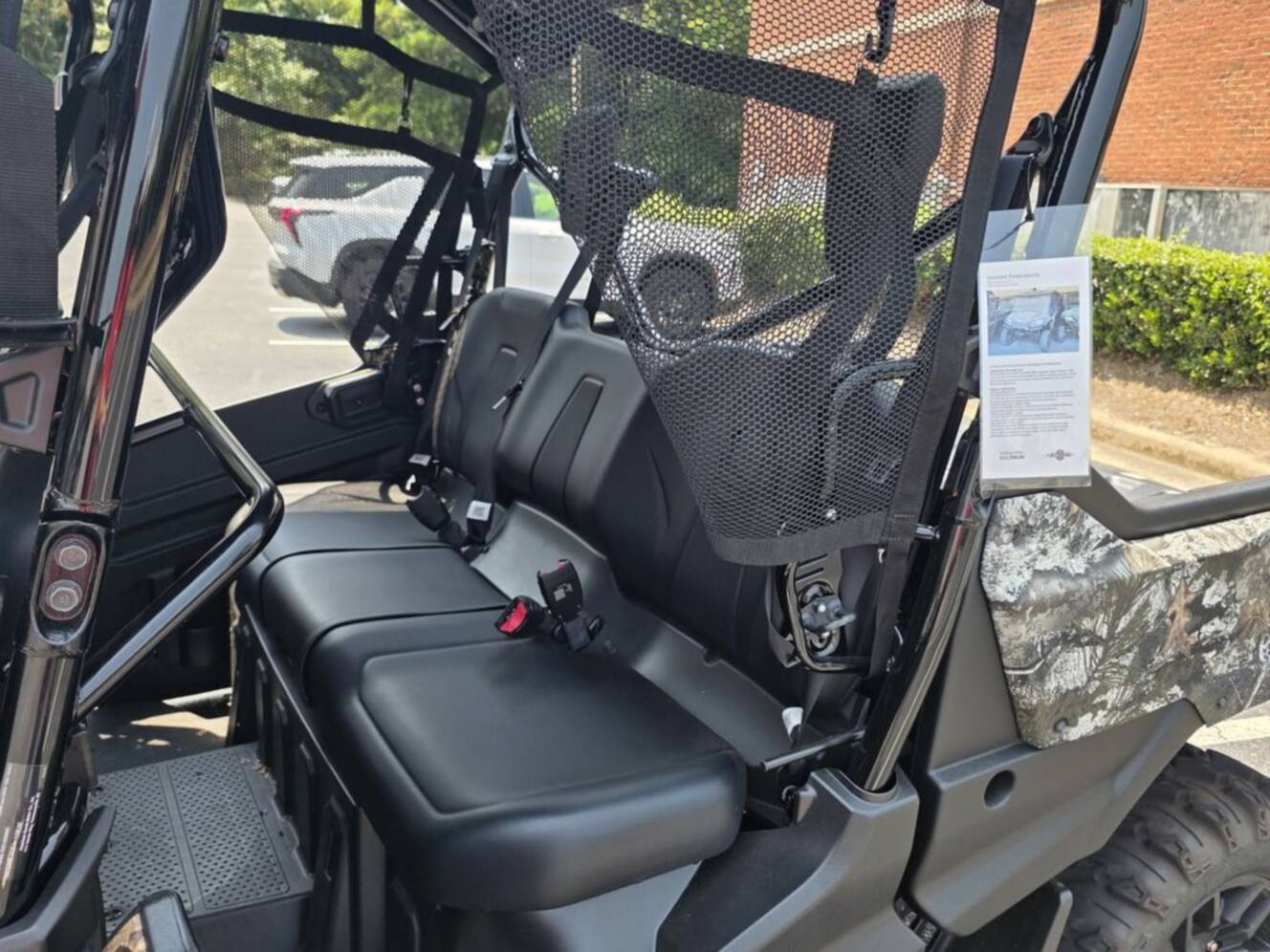 A photo of this 2025 Honda® Pioneer 1000-6 Deluxe Crew TrueTimber Atera Camo