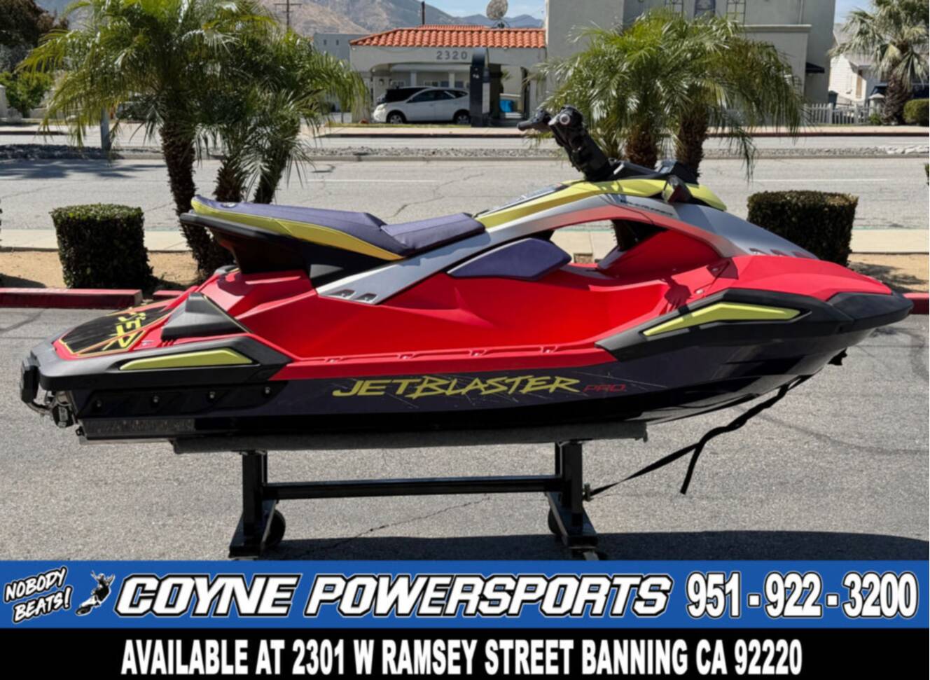 A photo of this 2026 Yamaha JetBlaster PRO 3-Up