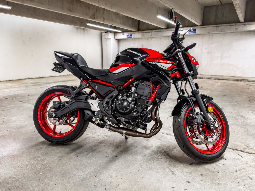 2024 Kawasaki Z650 ABS in mcalester OK
