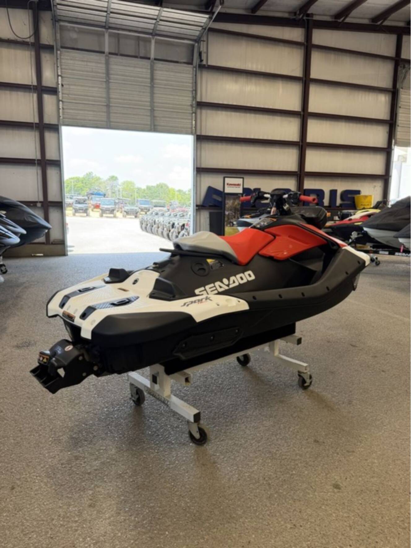 A photo of this 2026 Sea-Doo Spark Trixx for 1 Rotax® 900 ACE - 90 iBR and Au