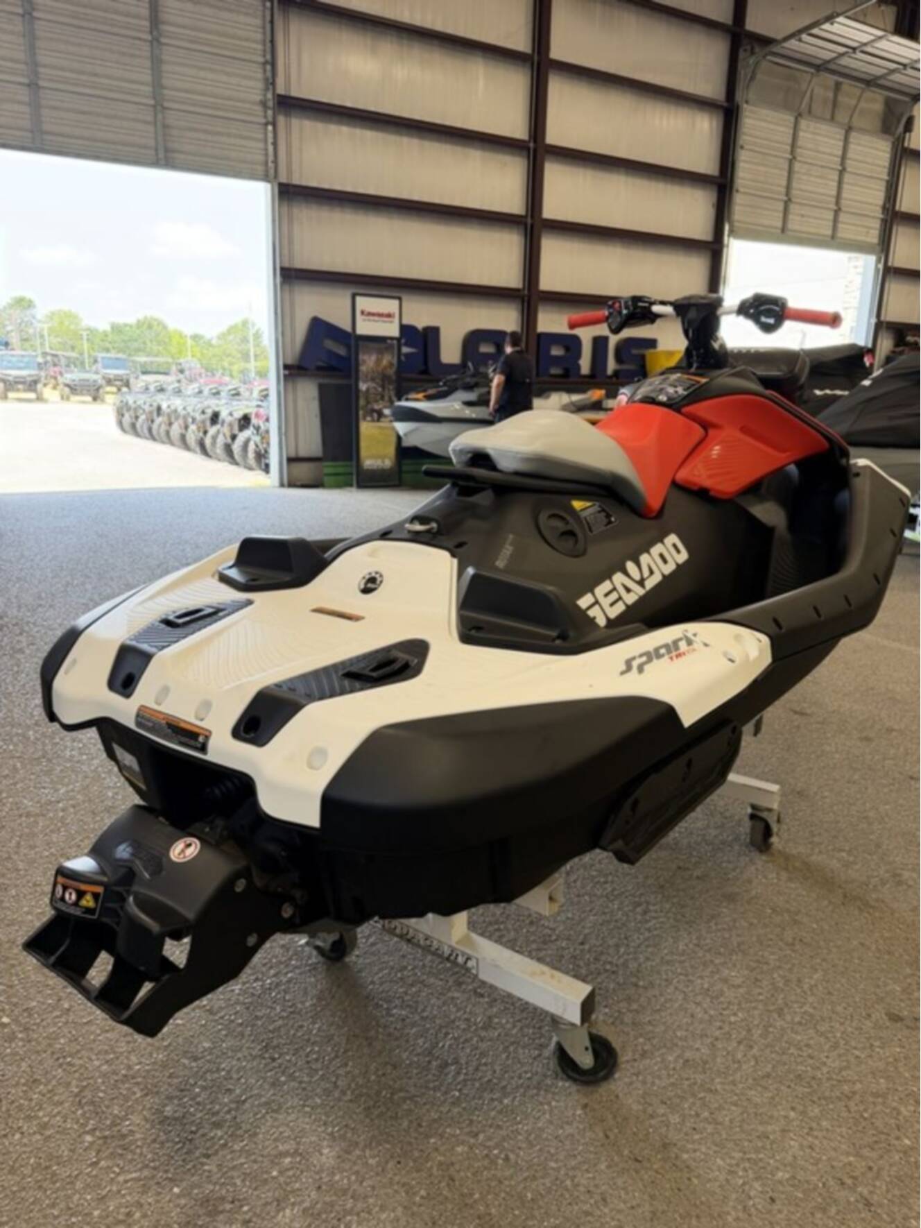A photo of this 2026 Sea-Doo Spark Trixx for 1 Rotax® 900 ACE - 90 iBR and Au