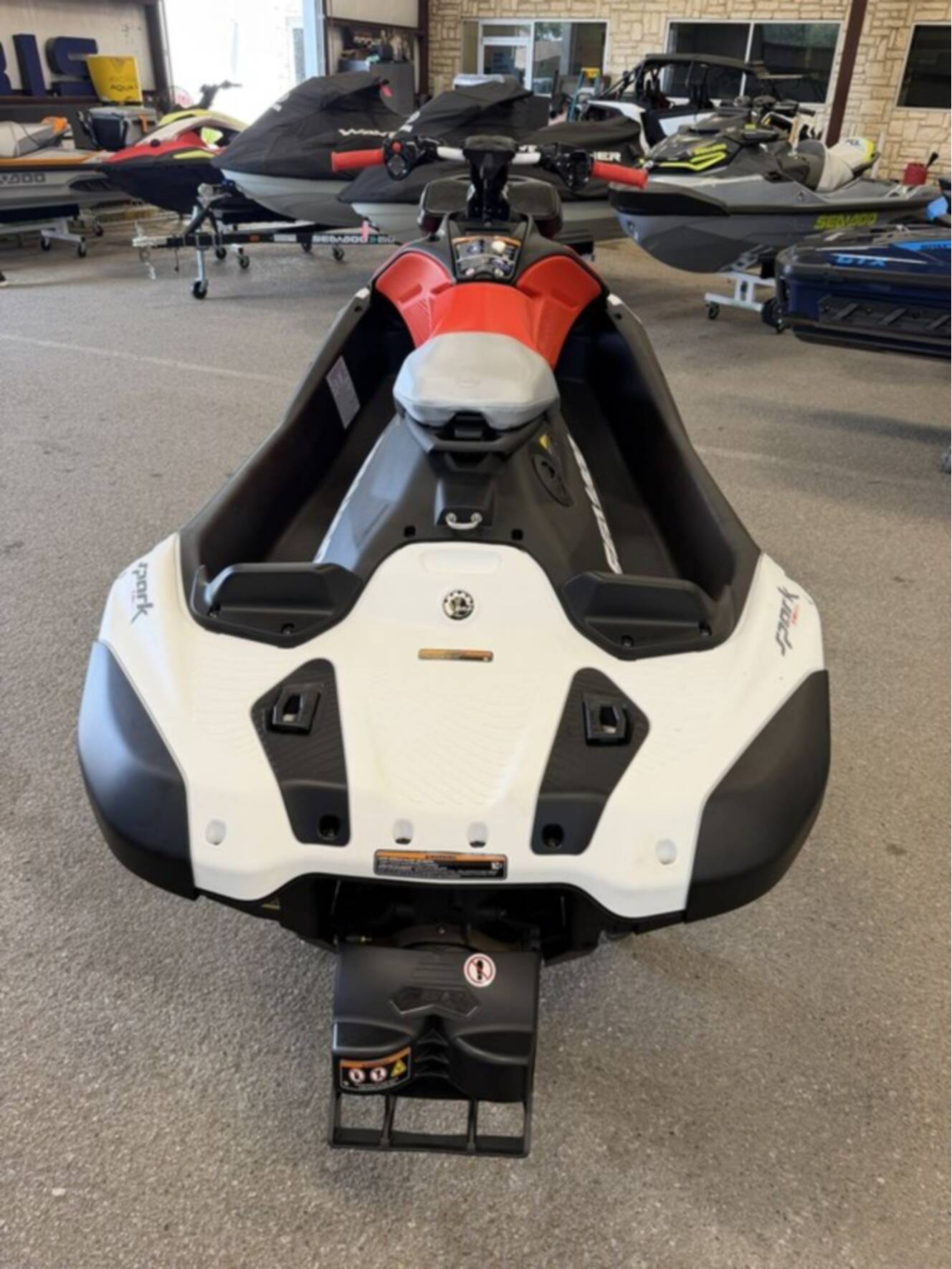 A photo of this 2026 Sea-Doo Spark Trixx for 1 Rotax® 900 ACE - 90 iBR and Au