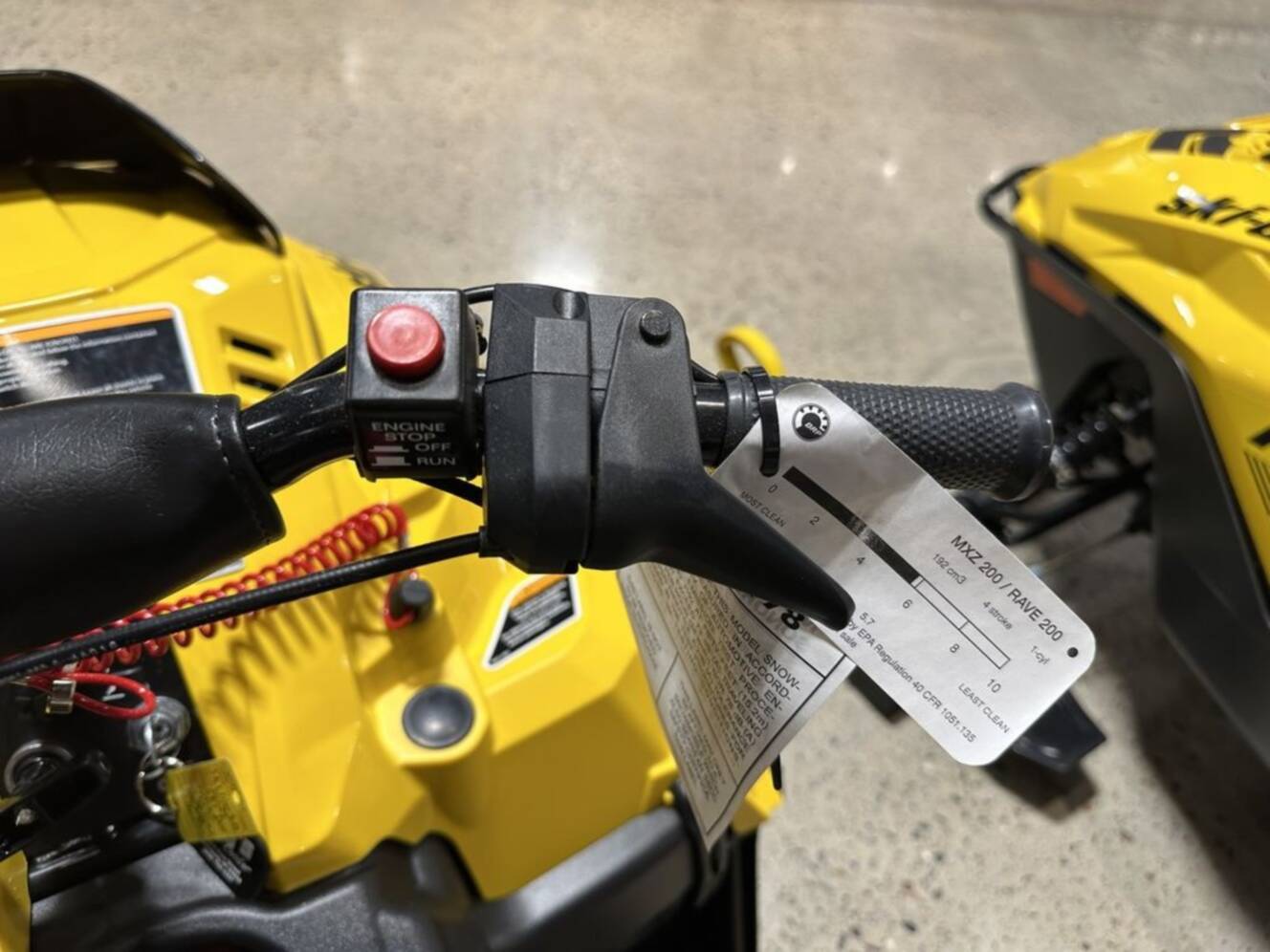 A photo of this 2025 Ski-Doo MXZ® 200