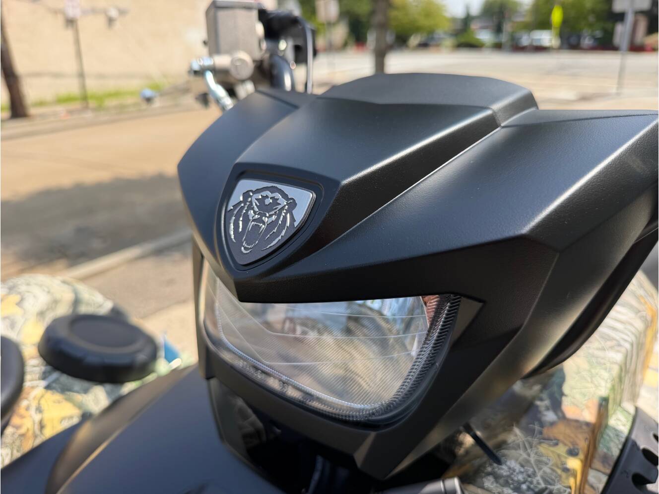 A photo of this 2027 Yamaha Grizzly EPS Camo