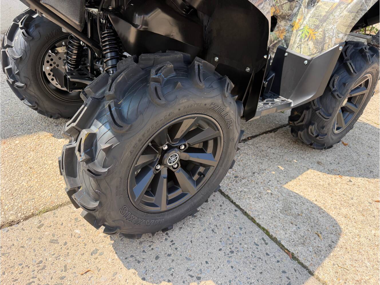 A photo of this 2027 Yamaha Grizzly EPS Camo