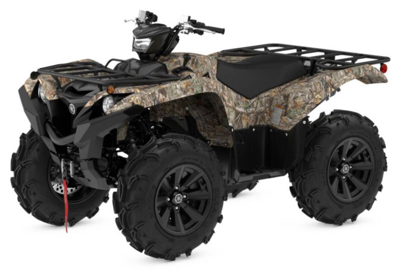 A photo of this 2027 Yamaha Grizzly EPS Camo